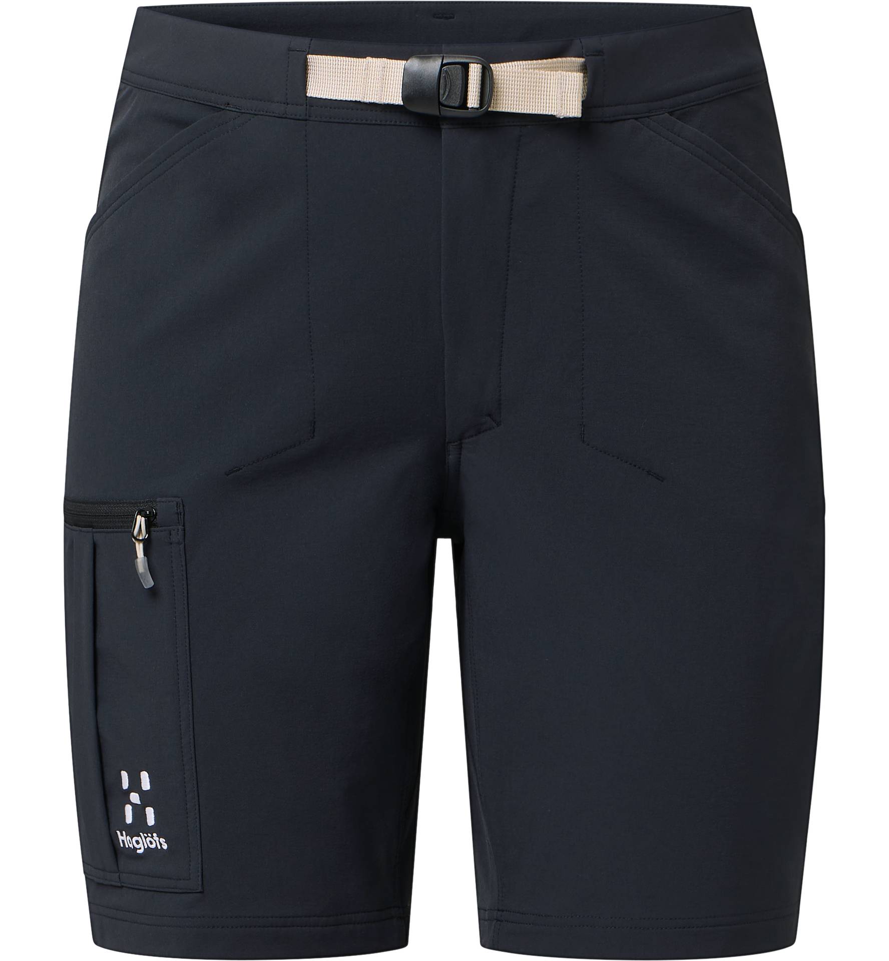 Lizard Softshell Shorts Women True Black