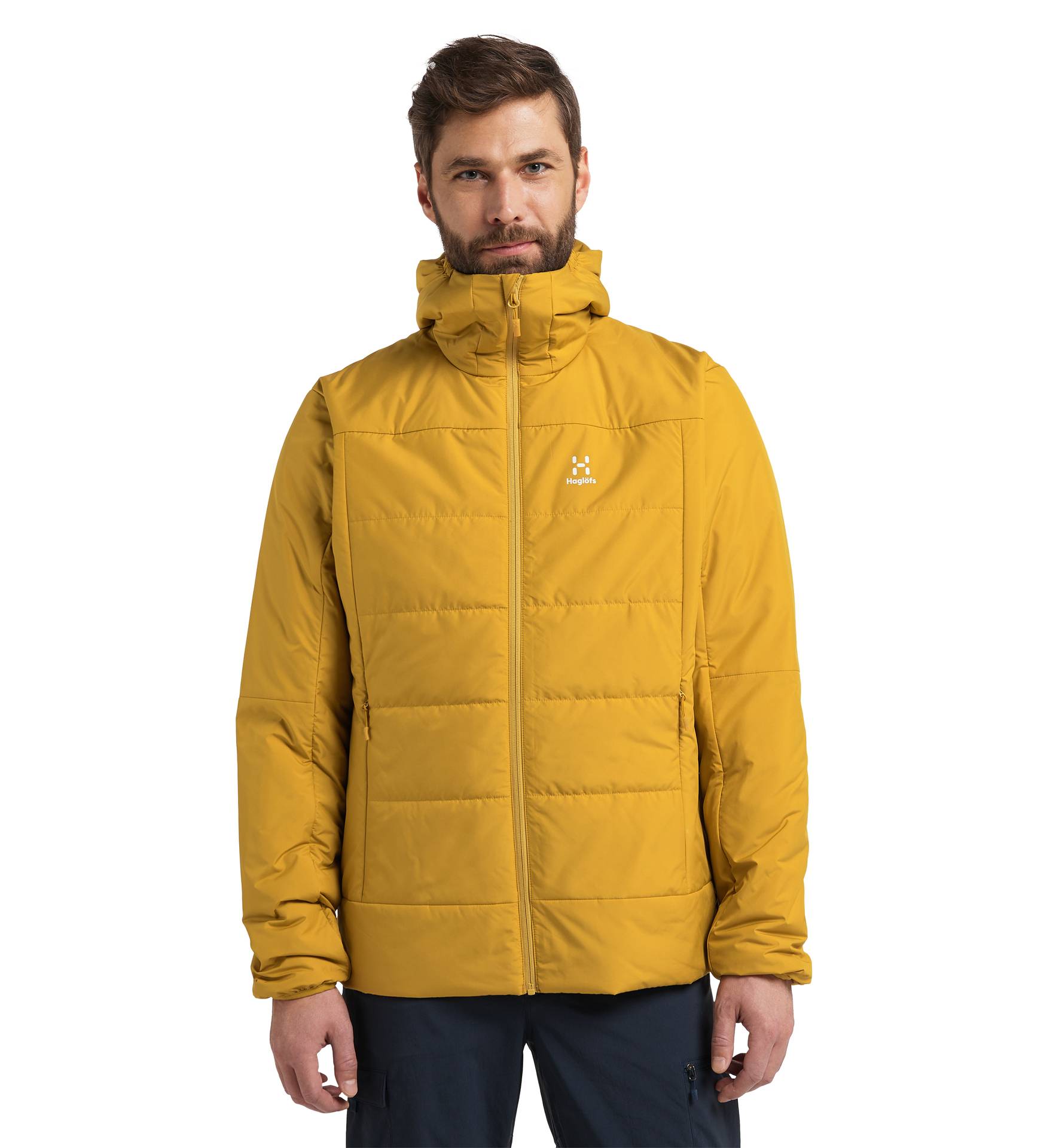 Mimic Silver Hood Men Autumn Leaves