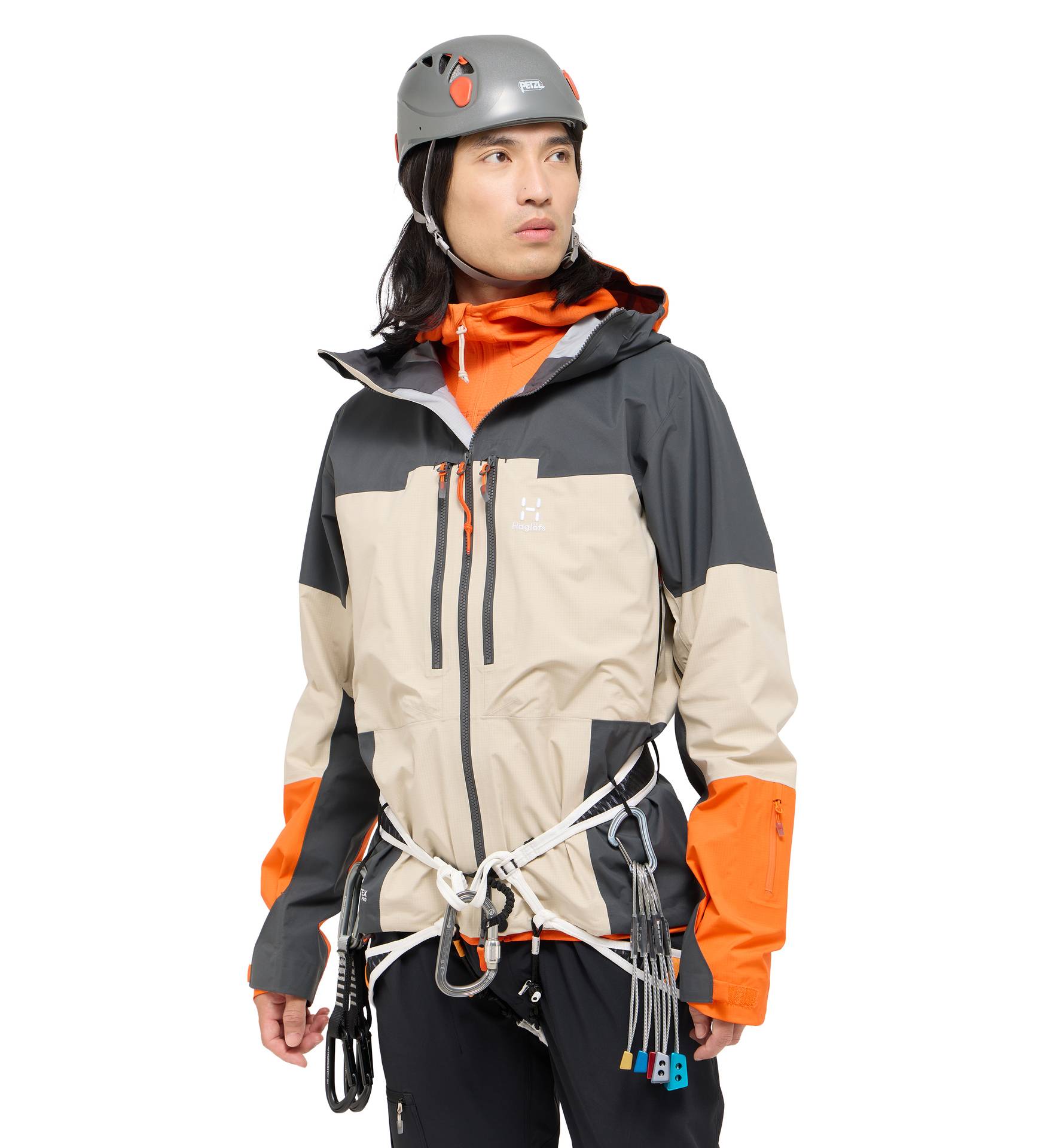 Spitz GTX Pro Jacket Men Chalk Beige/Magnetite