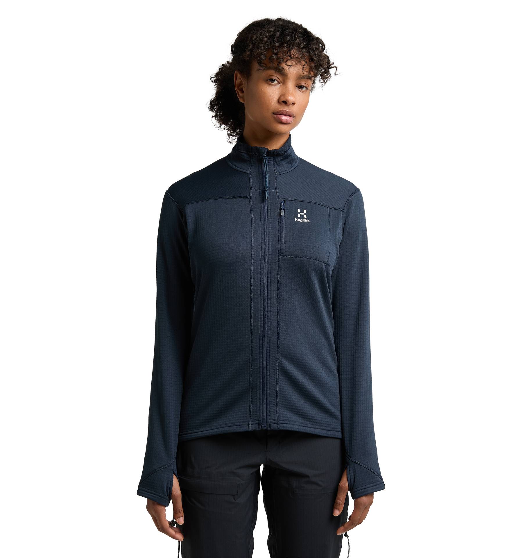 ROC Spitz Mid Jacket Women Tarn Blue