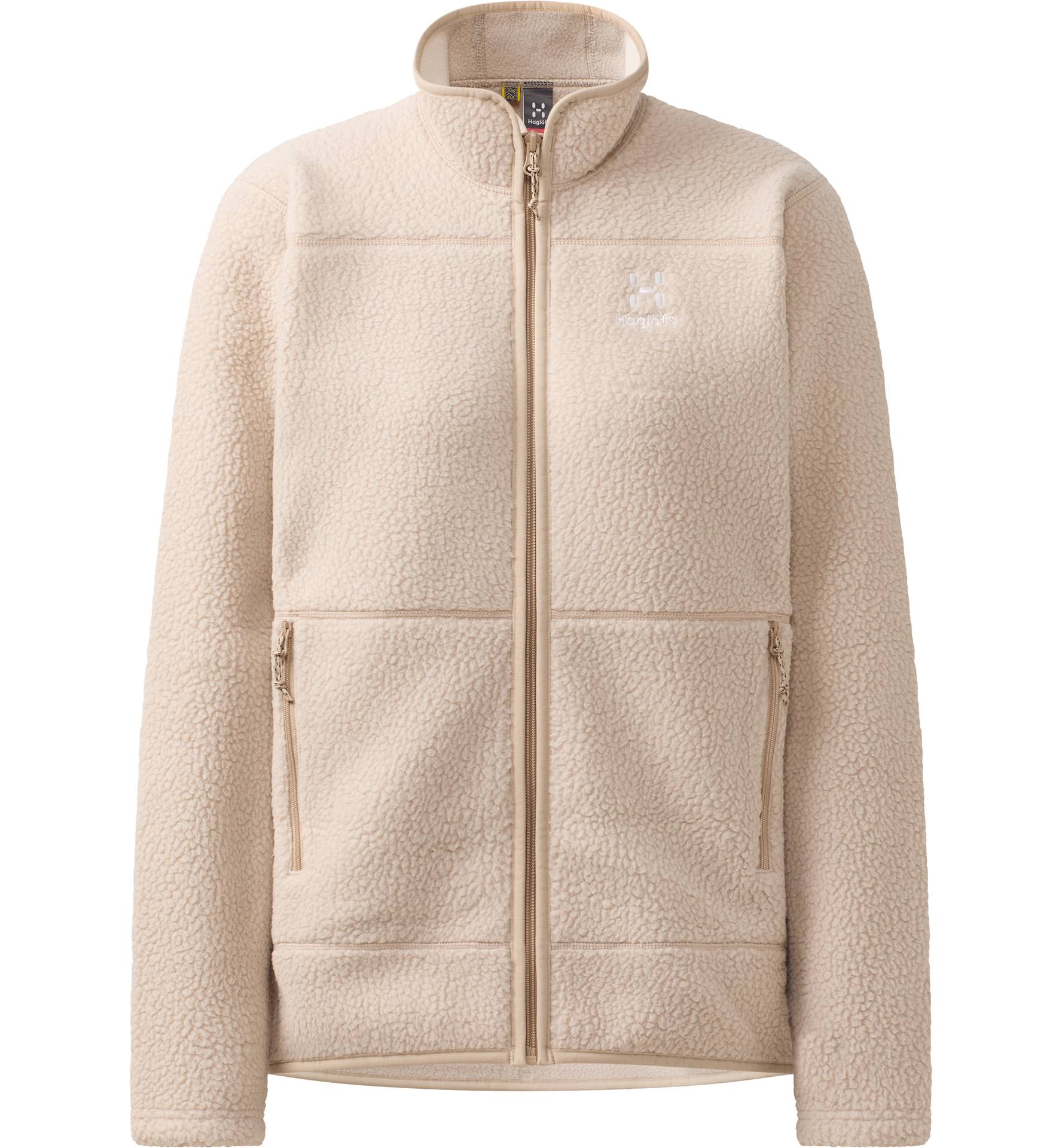 Mossa Pile Jacket Women Chalk Beige