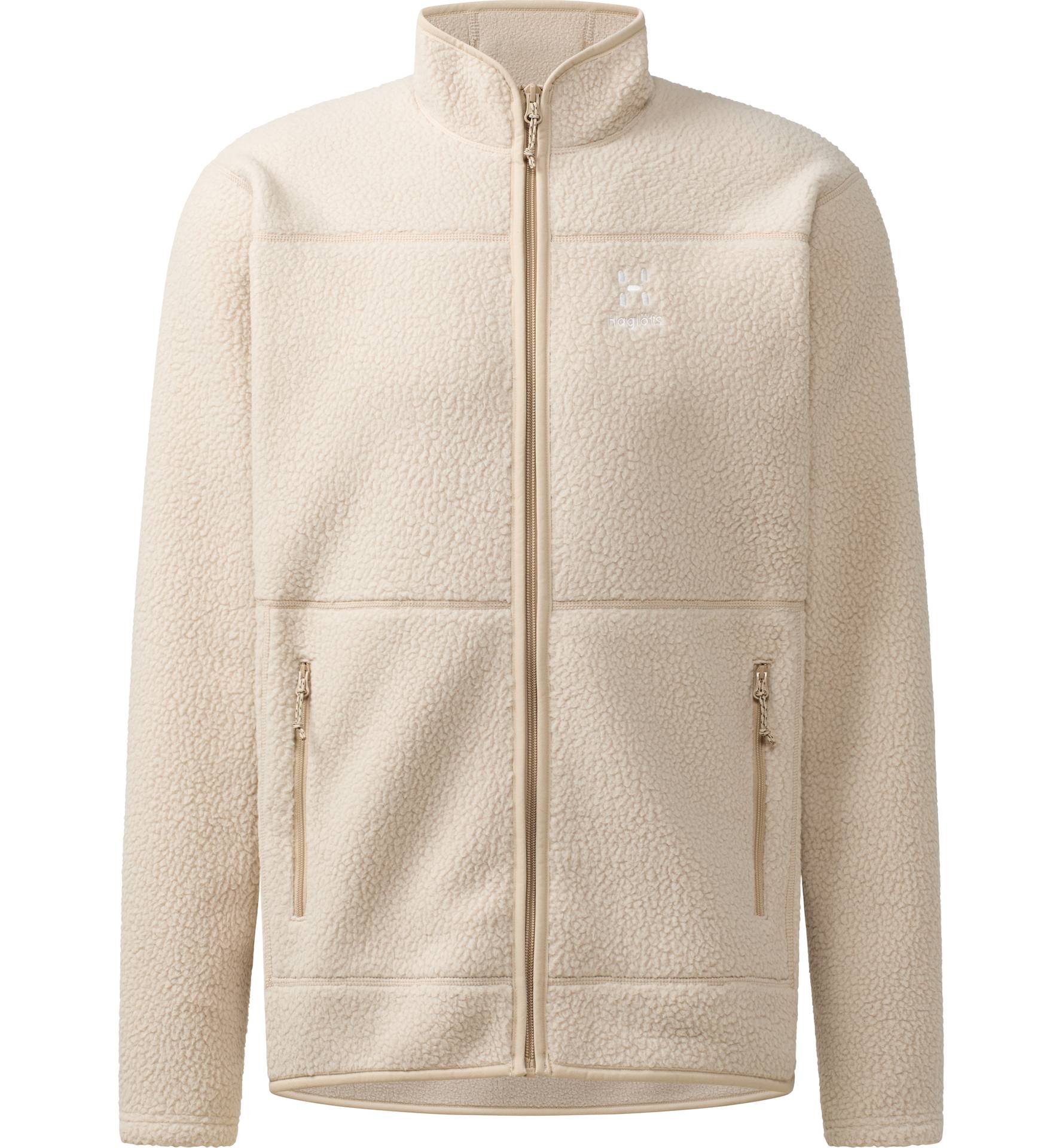 Mossa Pile Jacket Men Chalk Beige