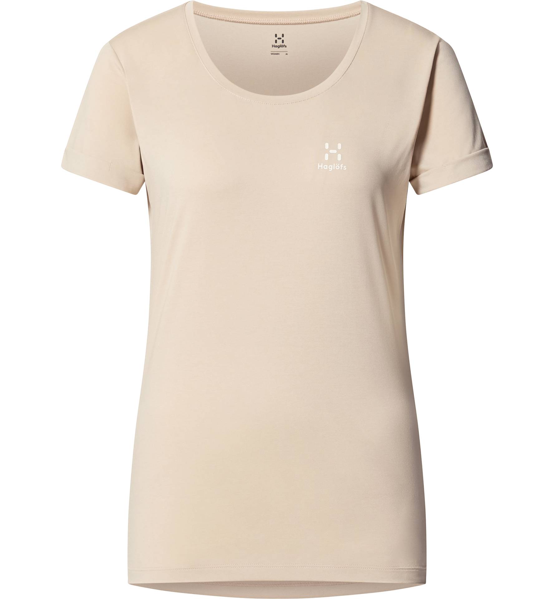 Ridge Hike Tee Women Chalk Beige