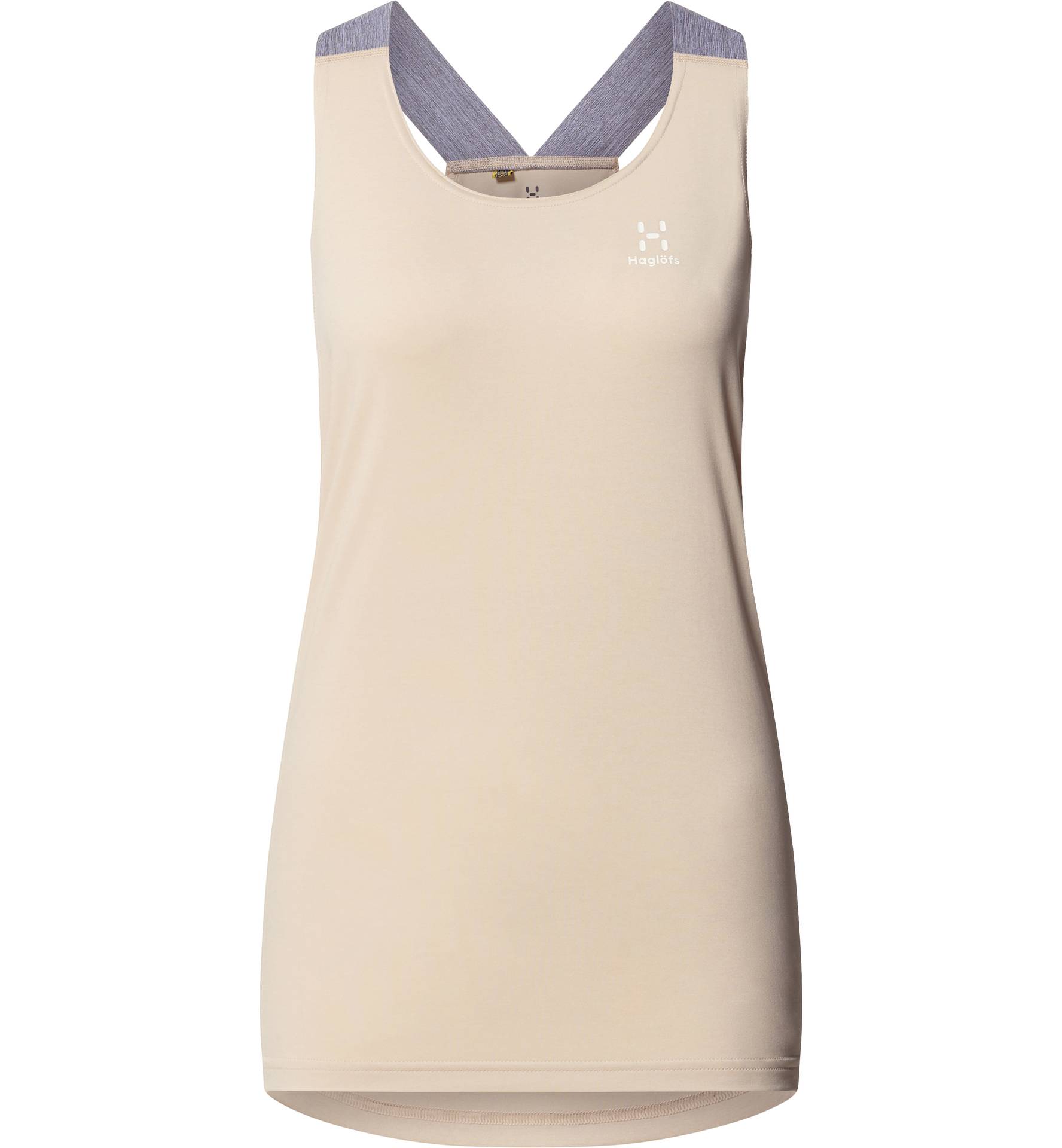 Ridge Tank Women Chalk Beige