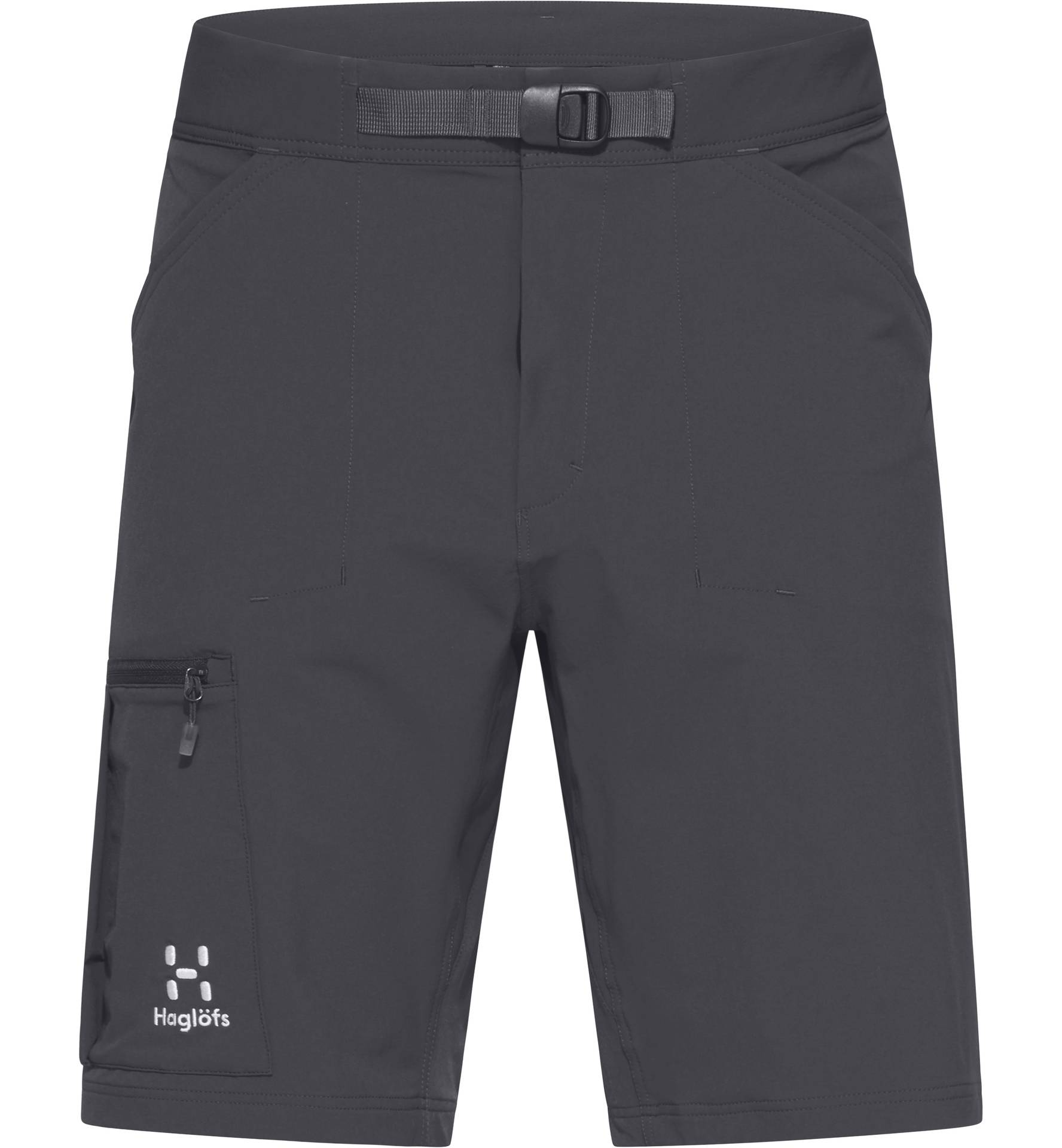 Lizard Softshell Shorts Men Magnetite