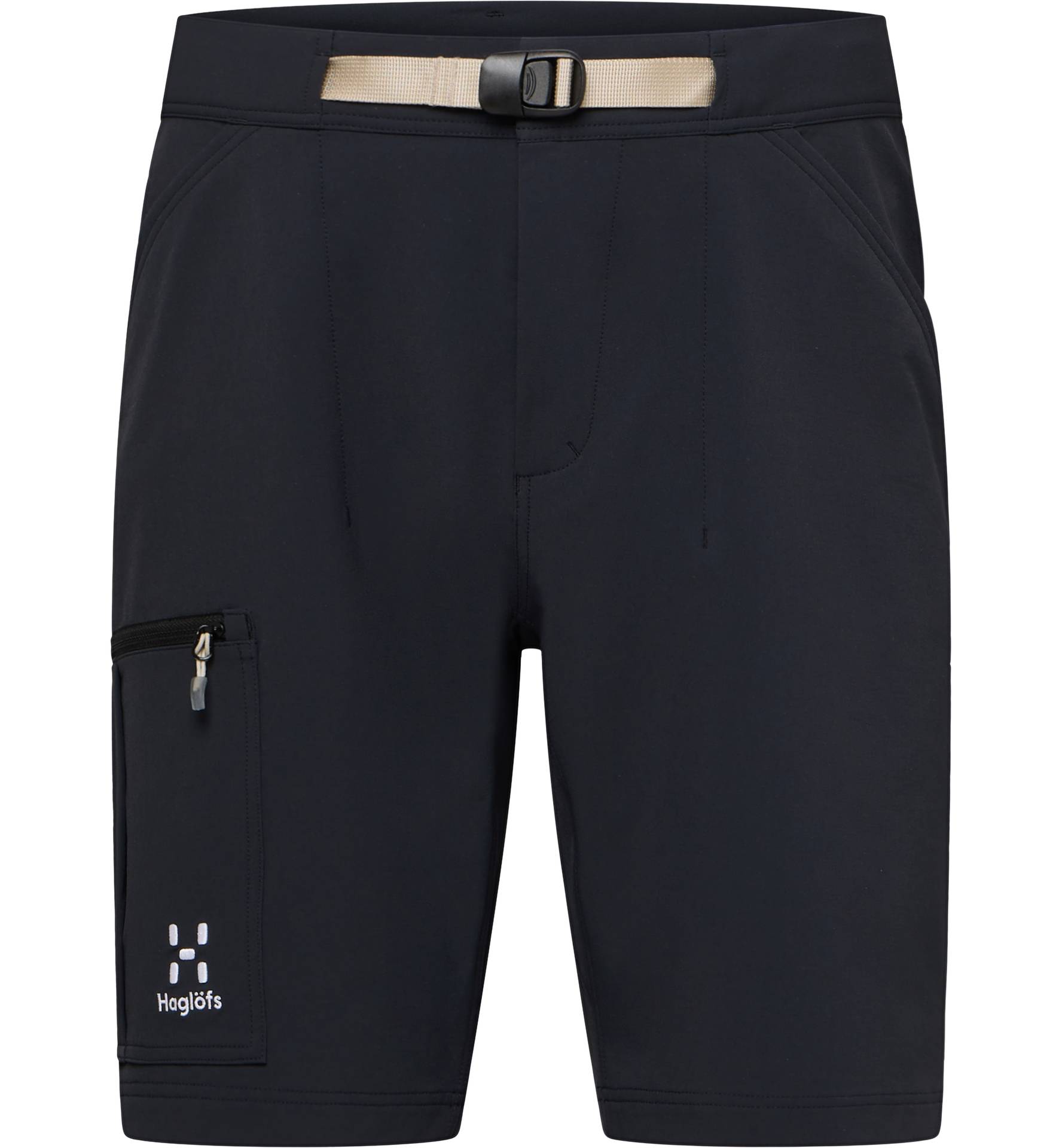 Lizard Softshell Shorts Men True Black