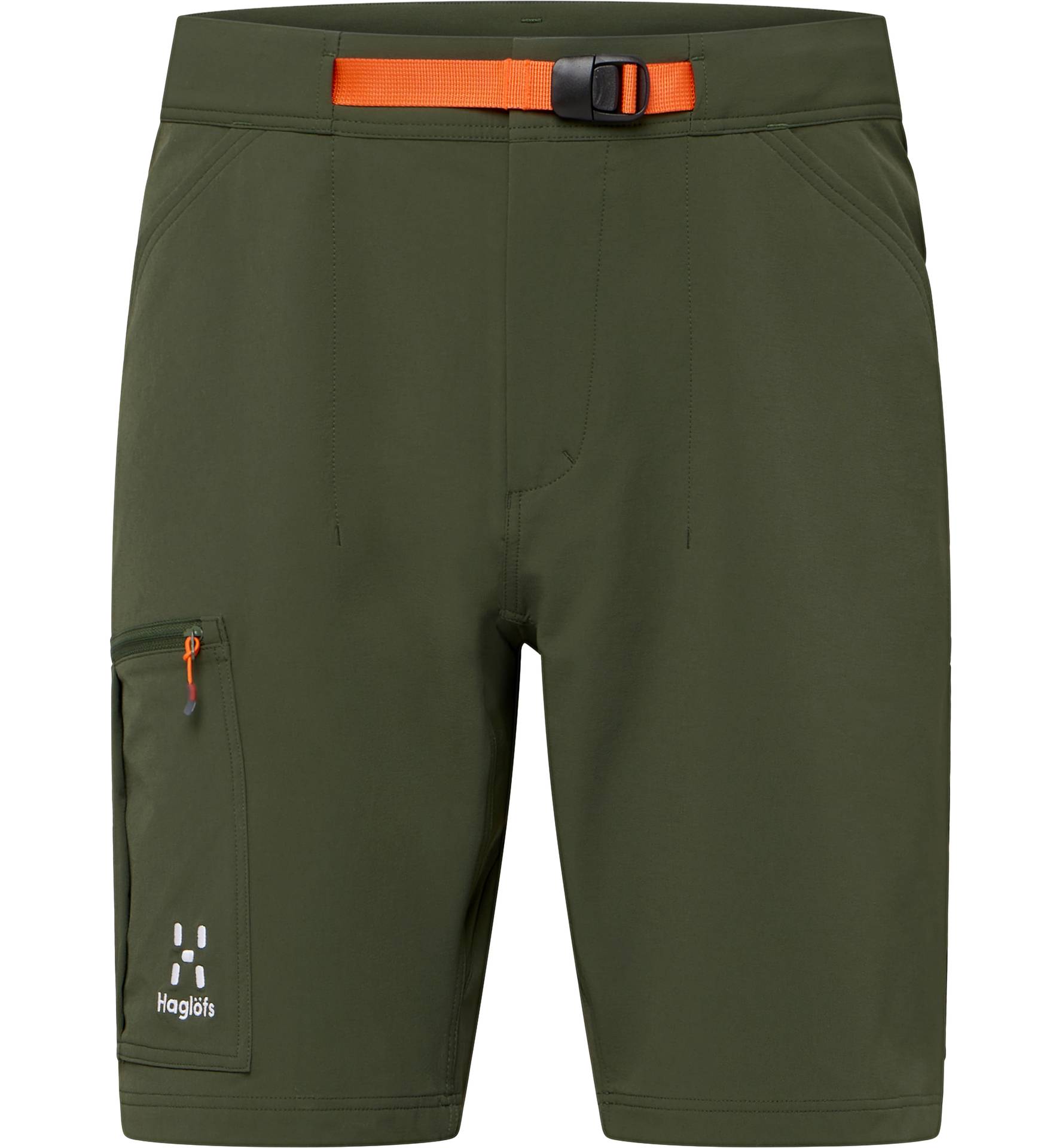 Lizard Softshell Shorts Men Seaweed Green