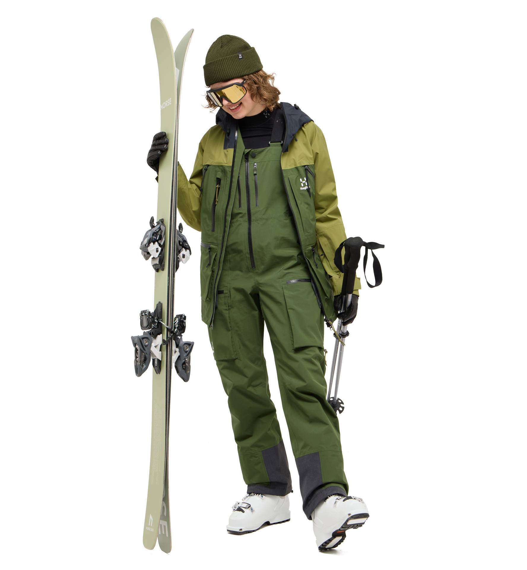 Vassi GTX Pro Bib Women Seaweed Green