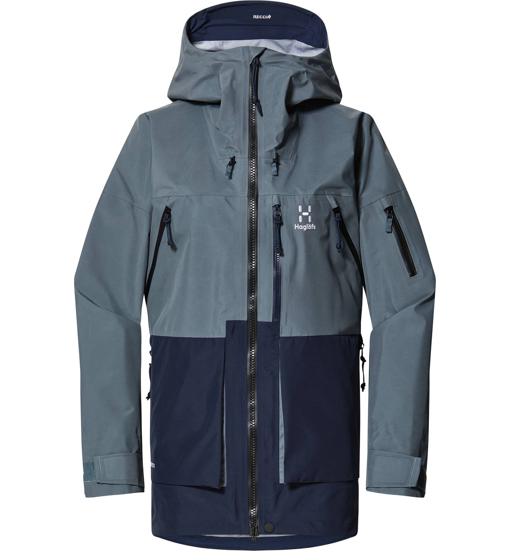 Vassi GTX Jacket Women Steel Blue/Tarn Blue