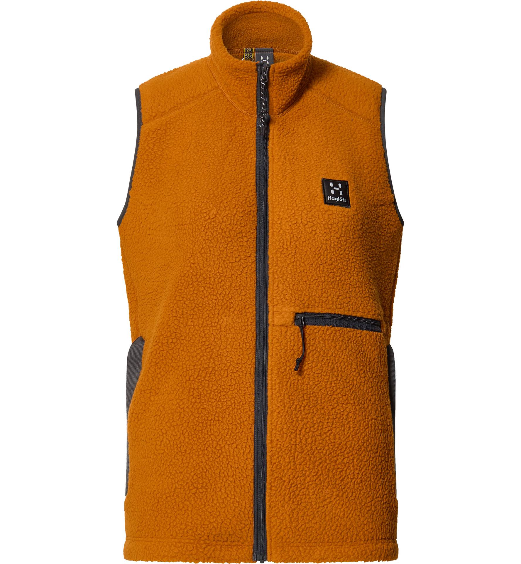 Malung Pile Vest Women Golden Brown