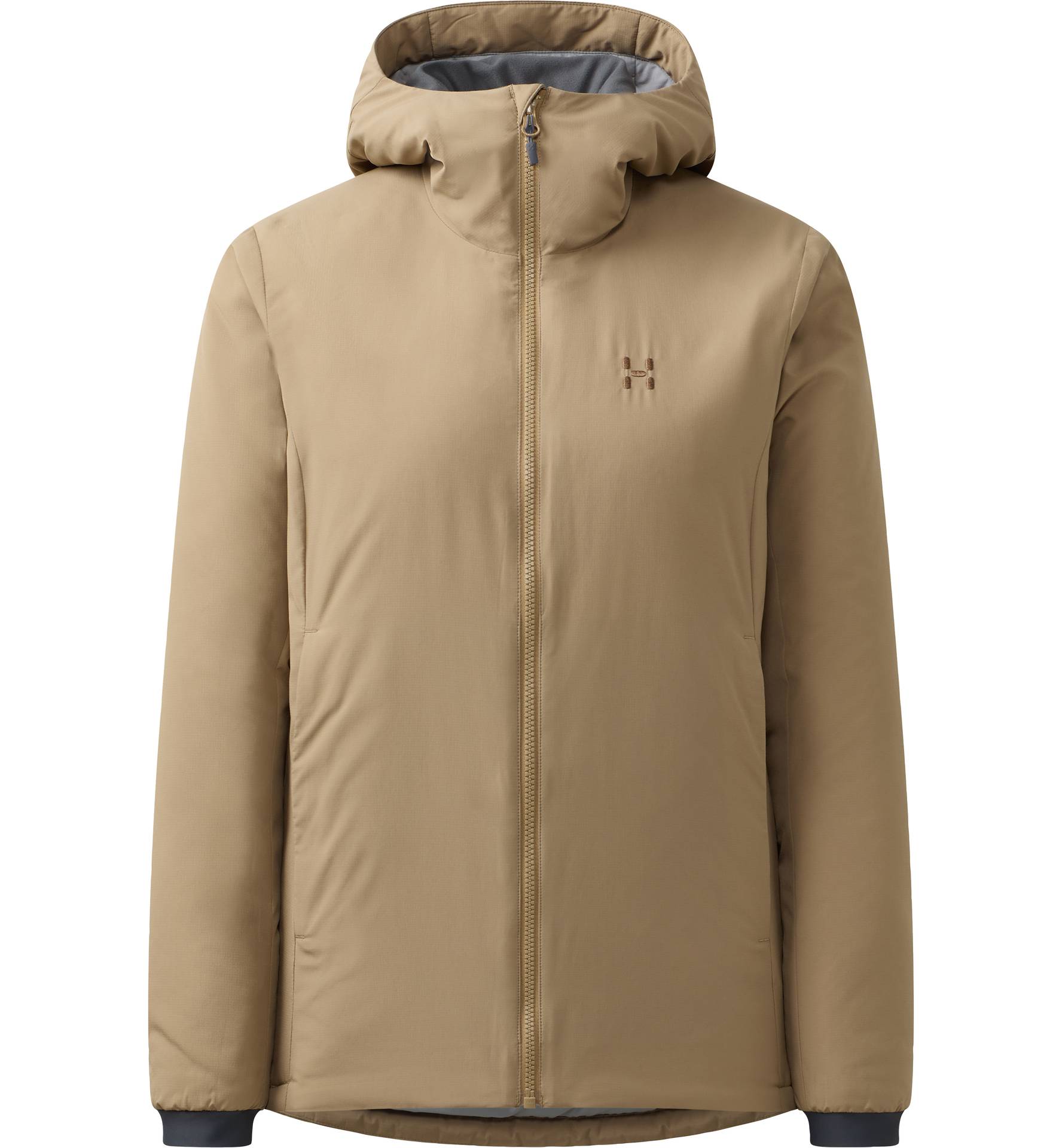 Mimic Alert Hood Women Oak Brown