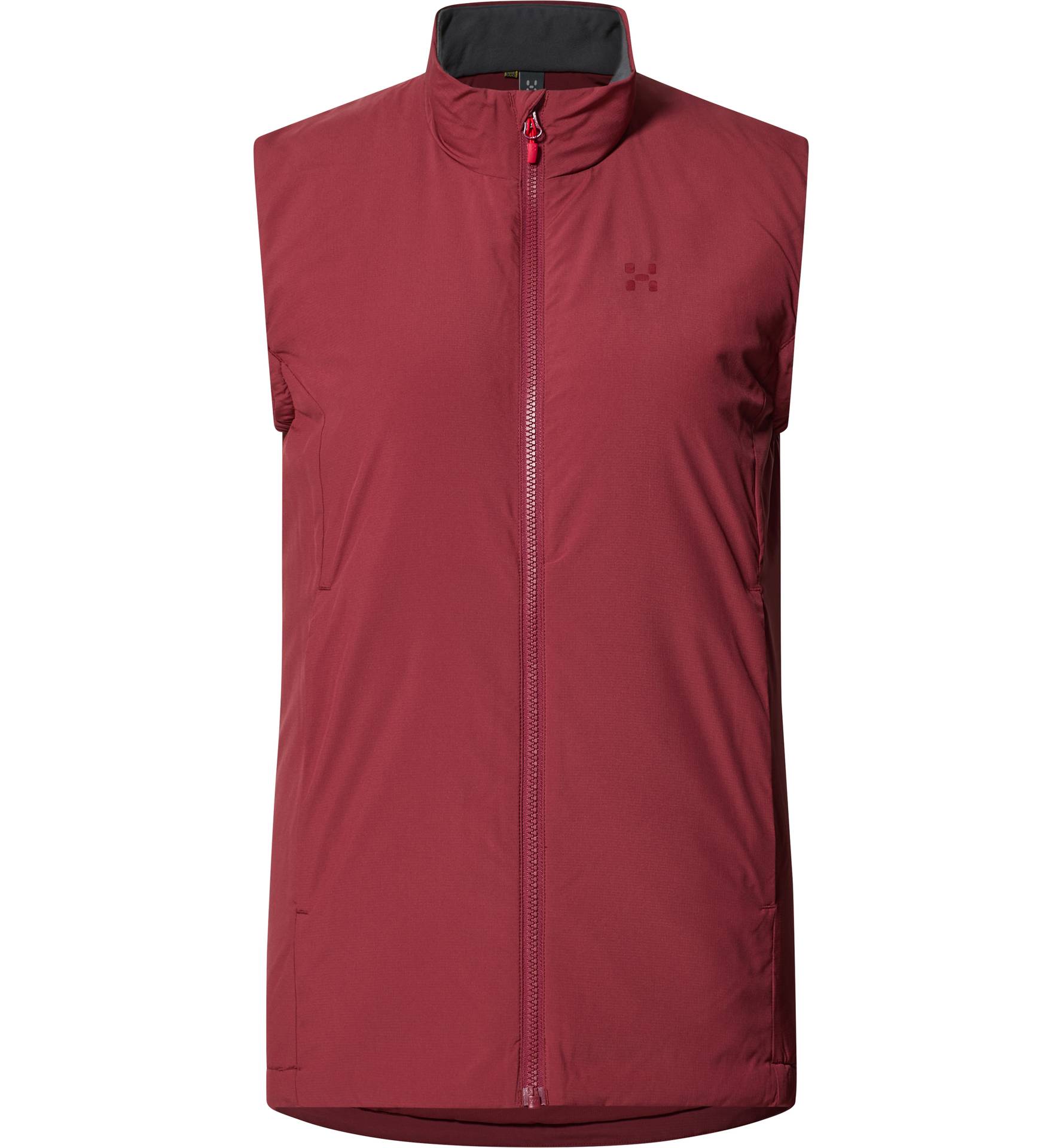 Mimic Alert Vest Women Carmine Red