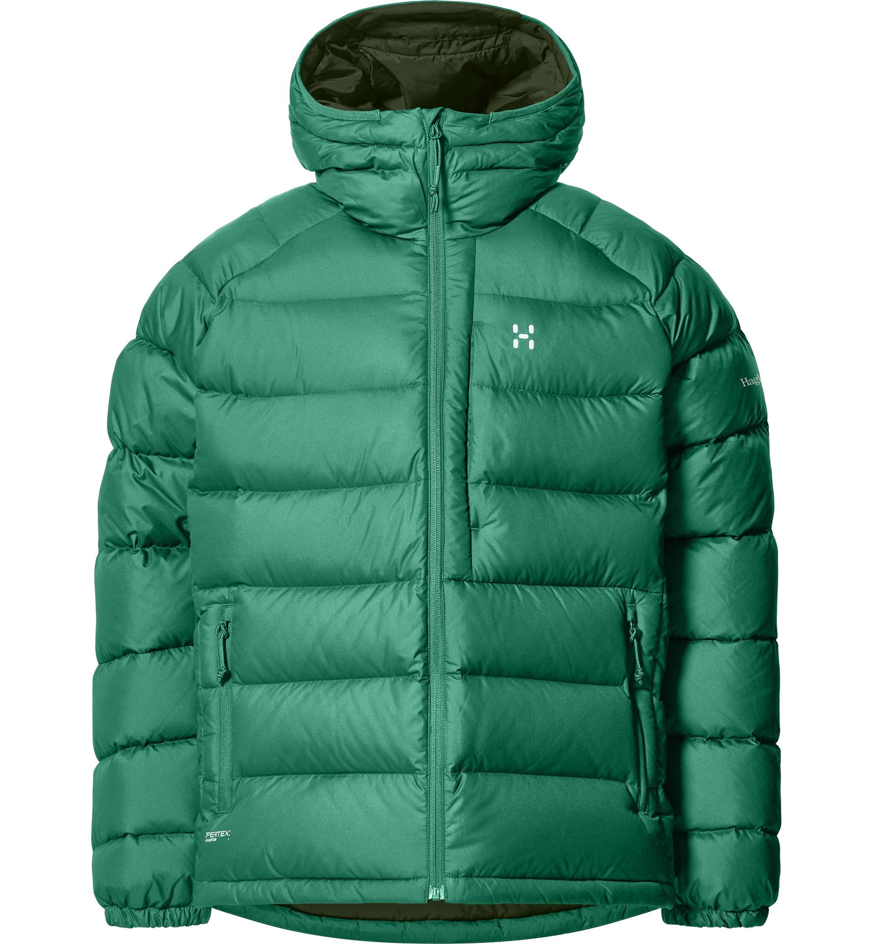 Rosson Down Hood Men Dk Jelly Green