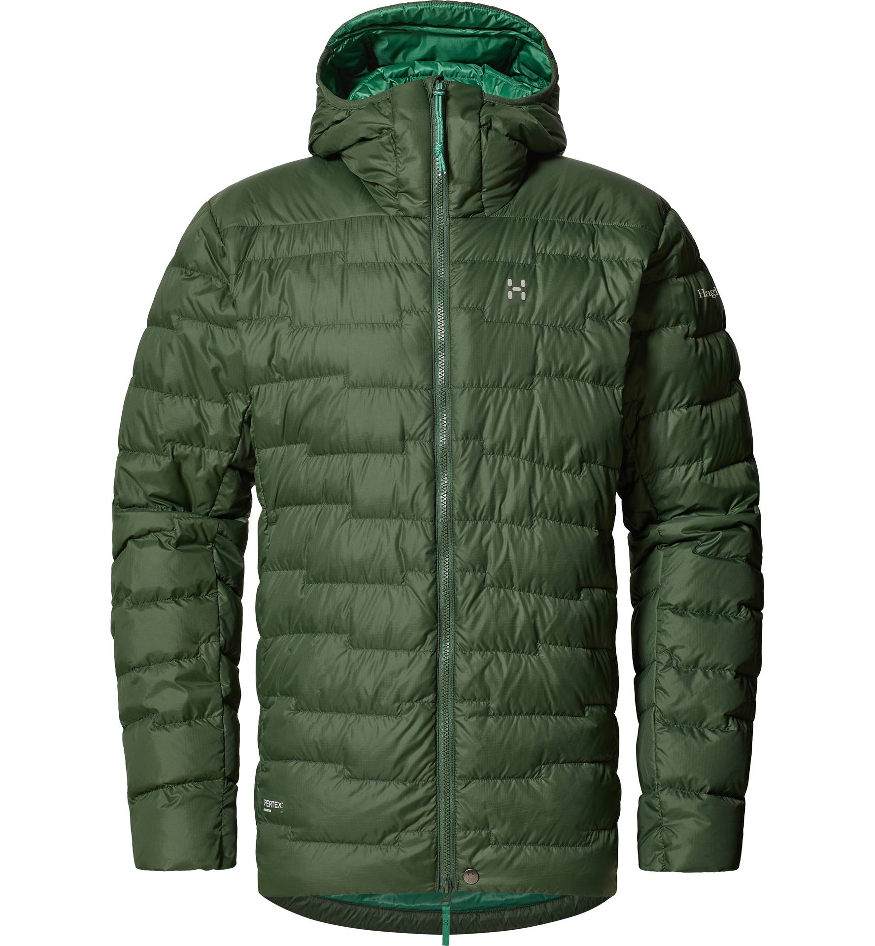 ROC Flash Down Hood Men Seaweed Green