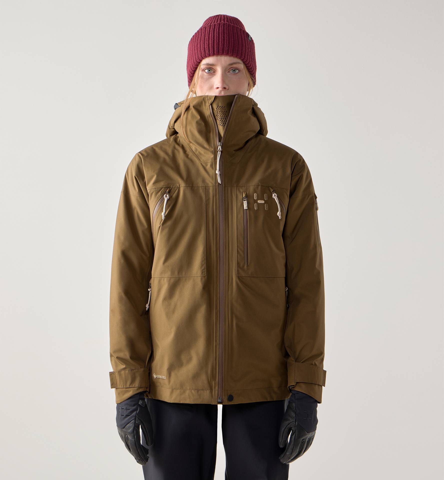 Latnja GTX Insulated Jacket Women Teak Brown