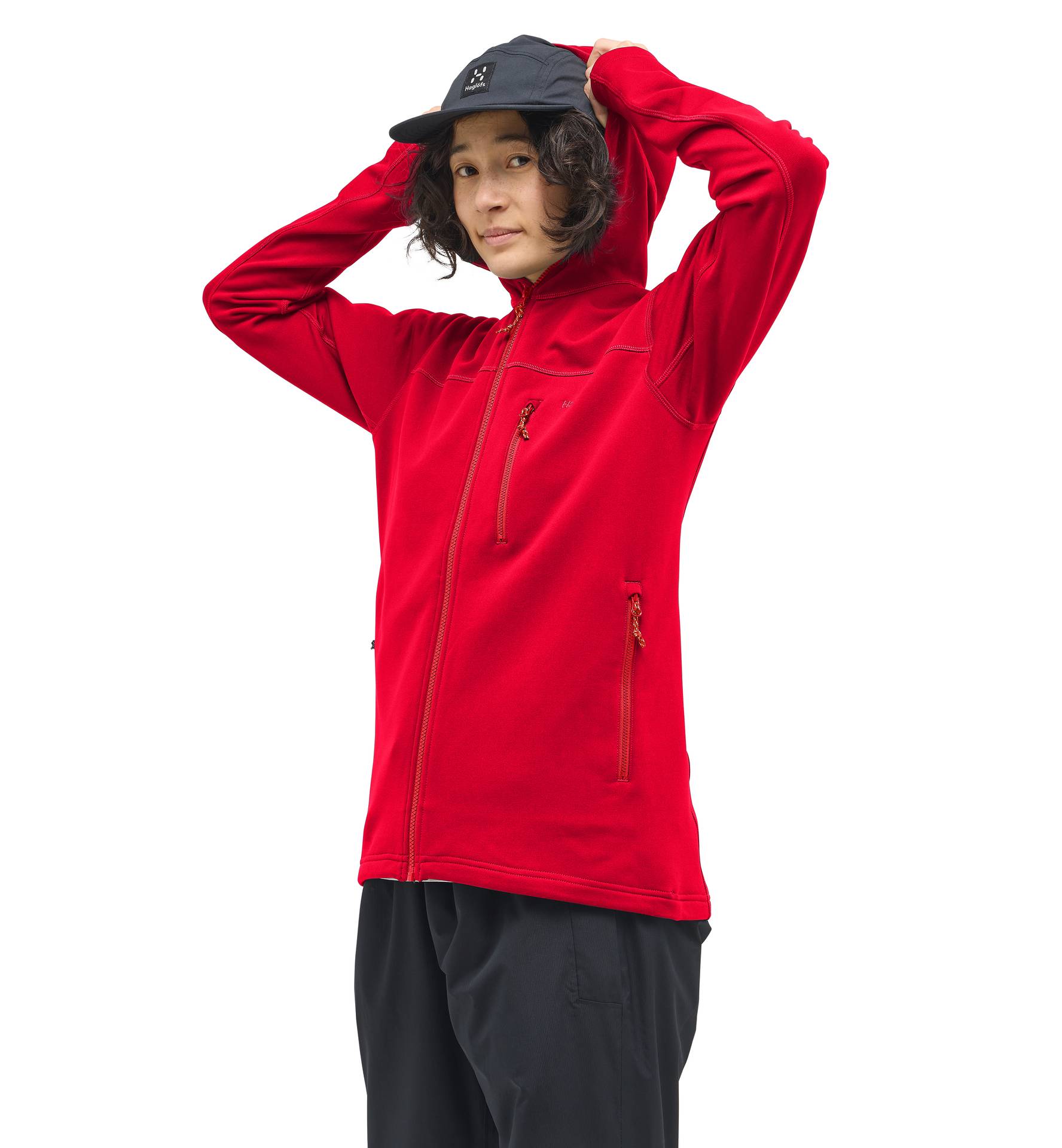 Rosson Mid Hood Women Bright Red