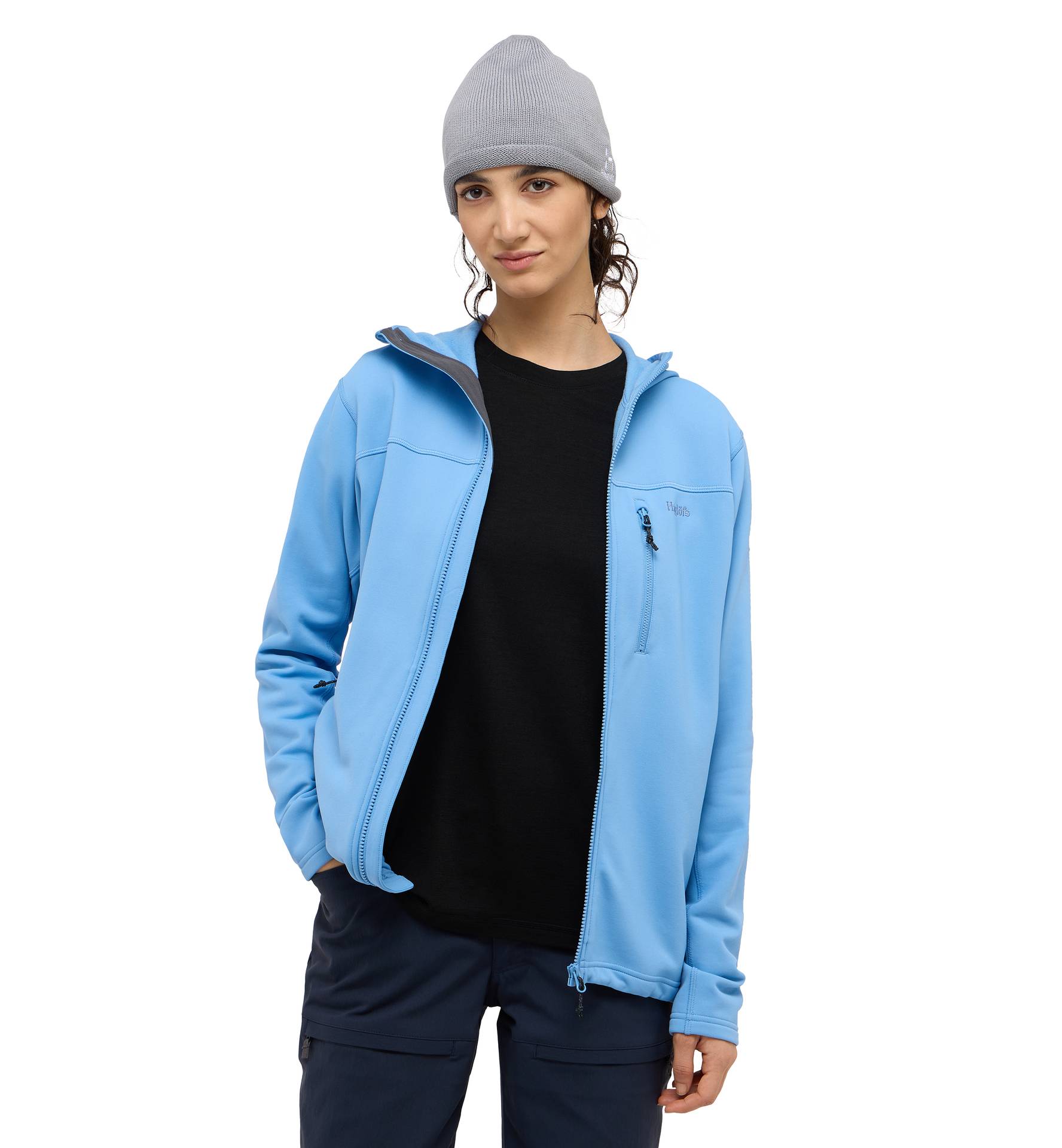 Rosson Mid Hood Women Sky Blue