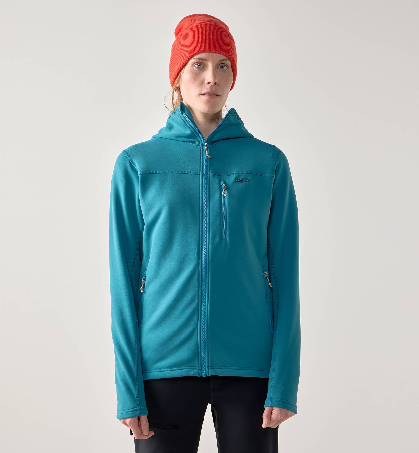 Rosson Mid Hood Women Mountain Teal