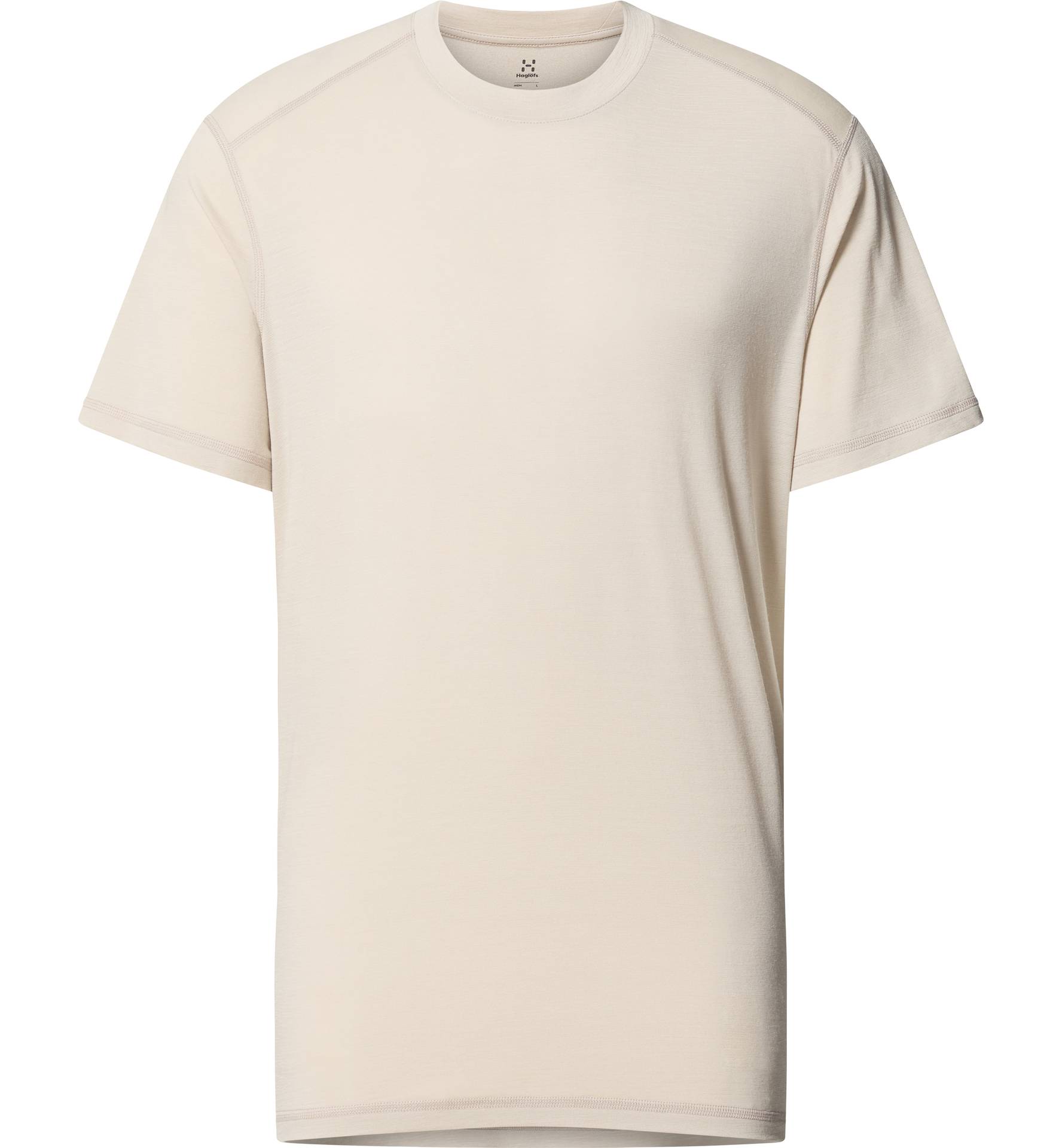 Kaise Wool Tee Men Chalk Beige
