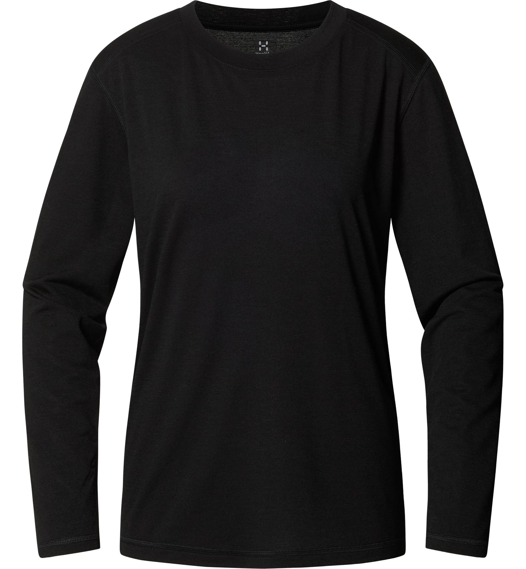 Kaise Wool LS Tee Women True Black