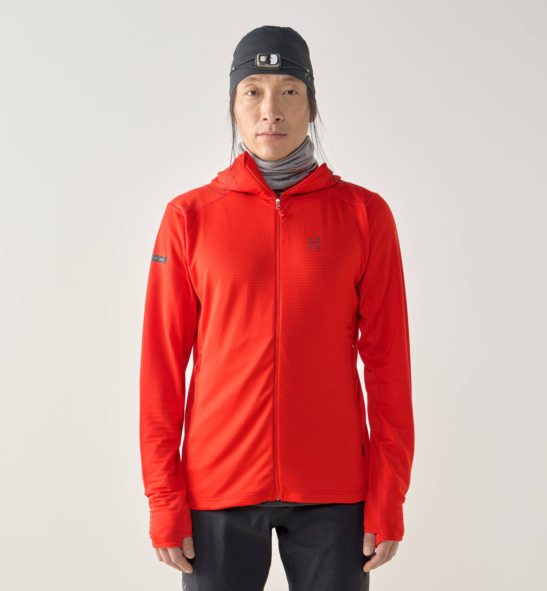 L.I.M Mid Multi II Hood Men Tech Red