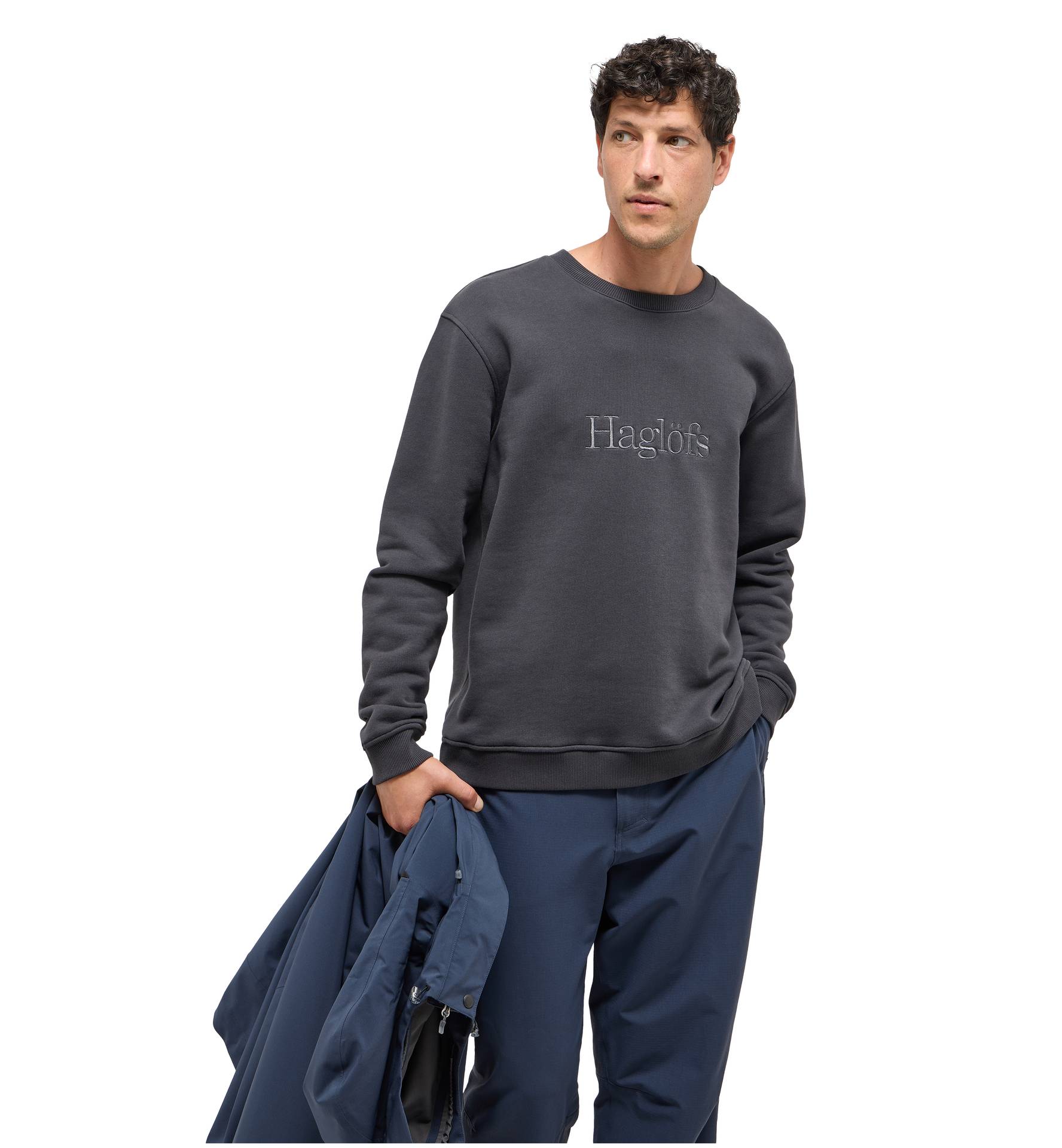 Haglöfs Crewneck Men True Black