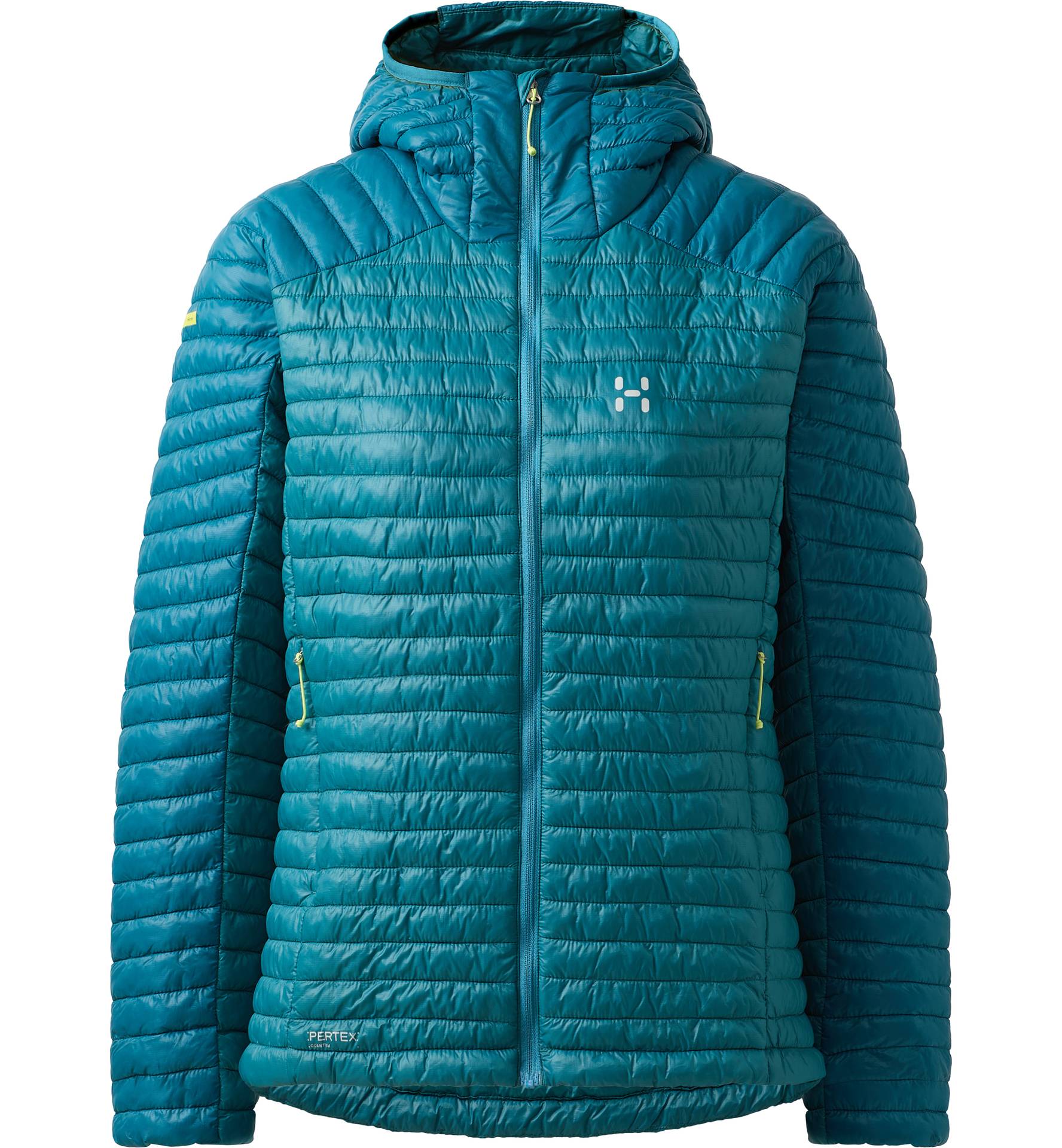 L.I.M Mimic II Hood Women Mountain Teal/Deep Teal