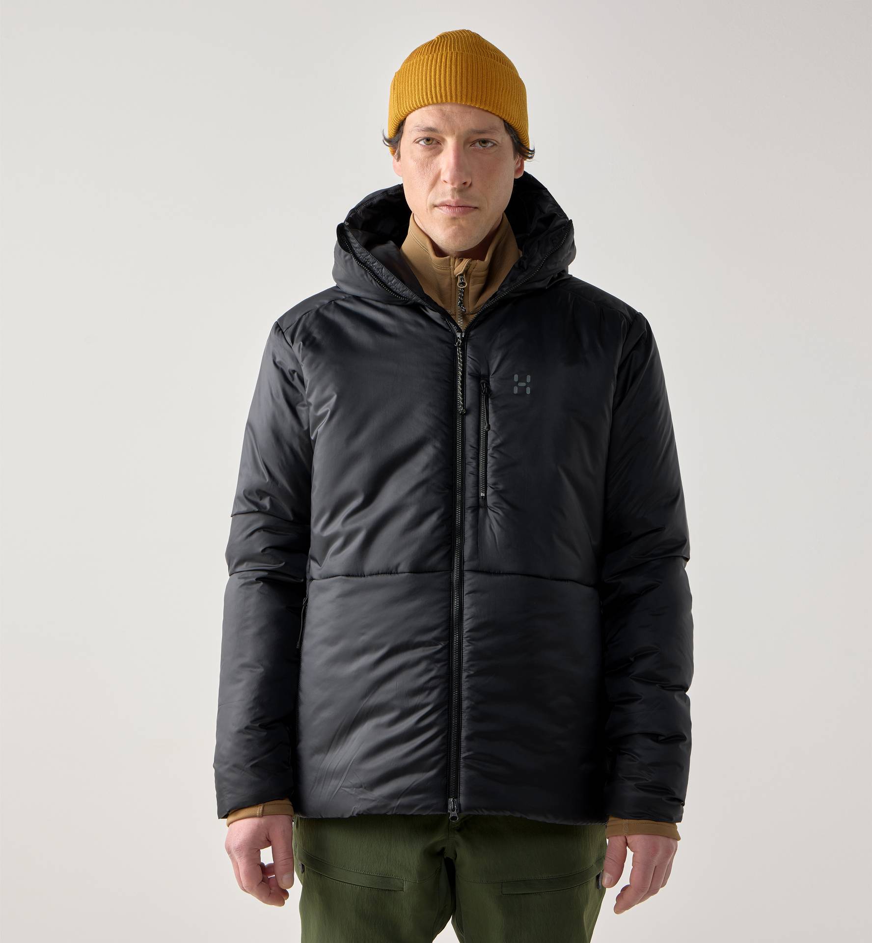 Breeze Mimic Hood Men True Black