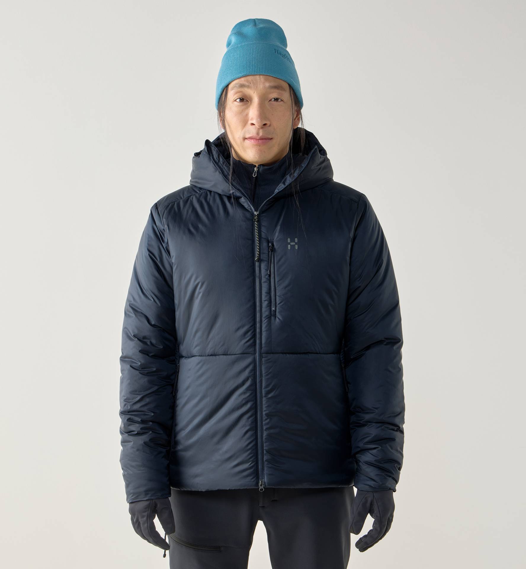 Breeze Mimic Hood Men Tarn Blue