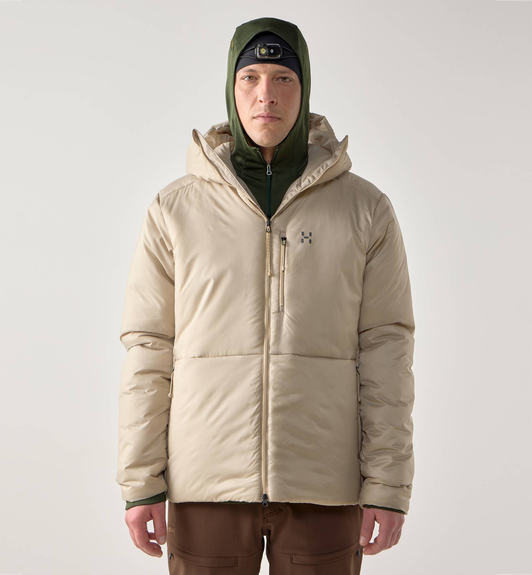 Breeze Mimic Hood Men Chalk Beige