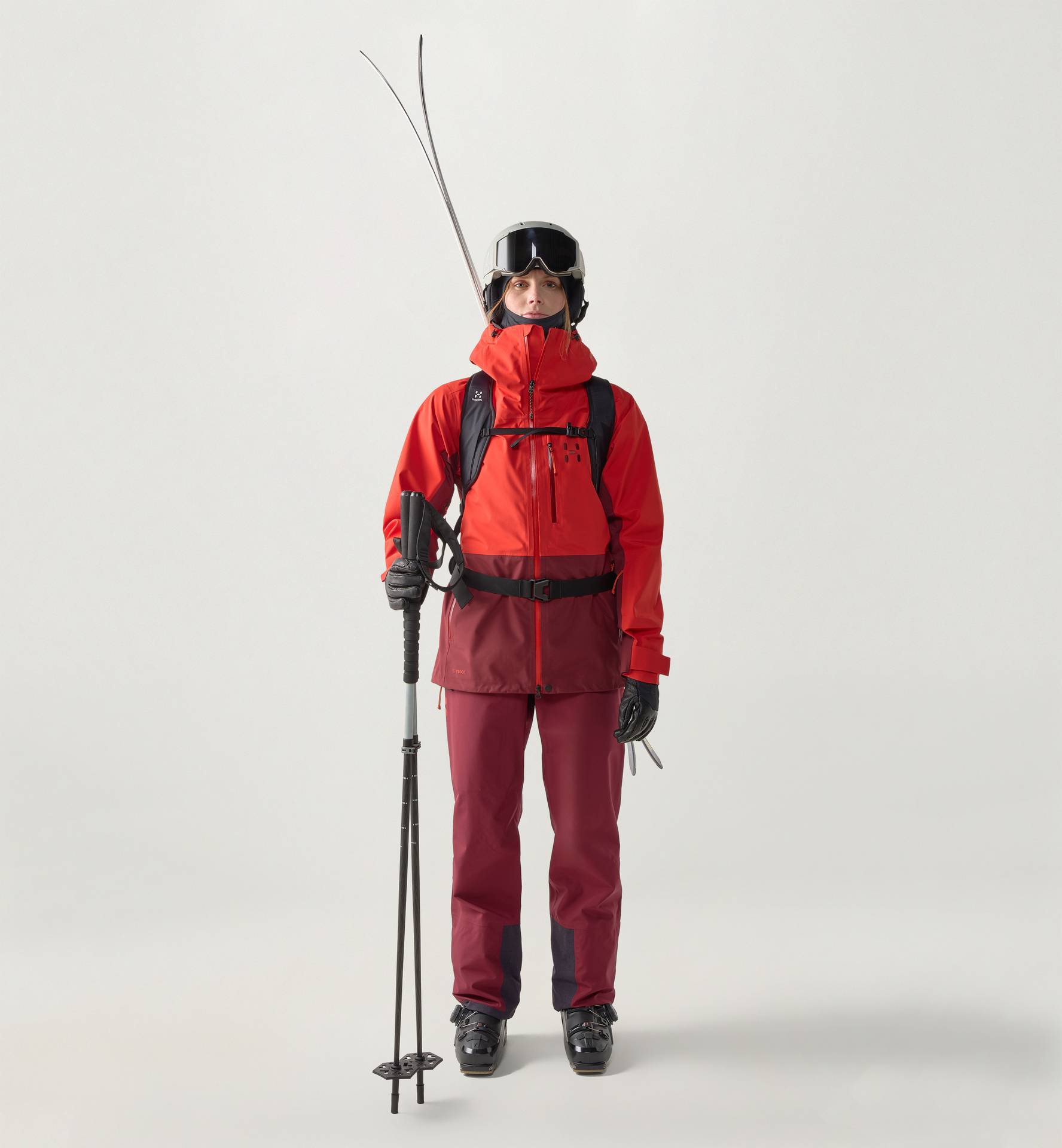 Alper Proof Pant Women Carmine Red