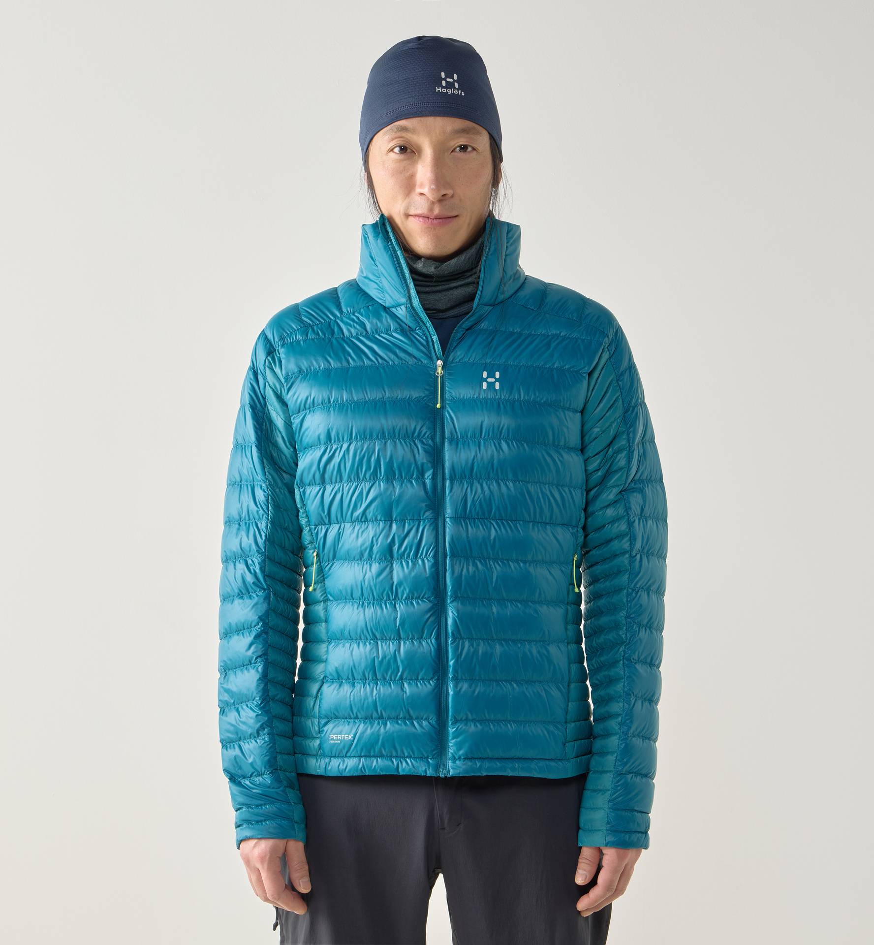 L.I.M Down II Jacket Men Deep Teal/Mountain Teal