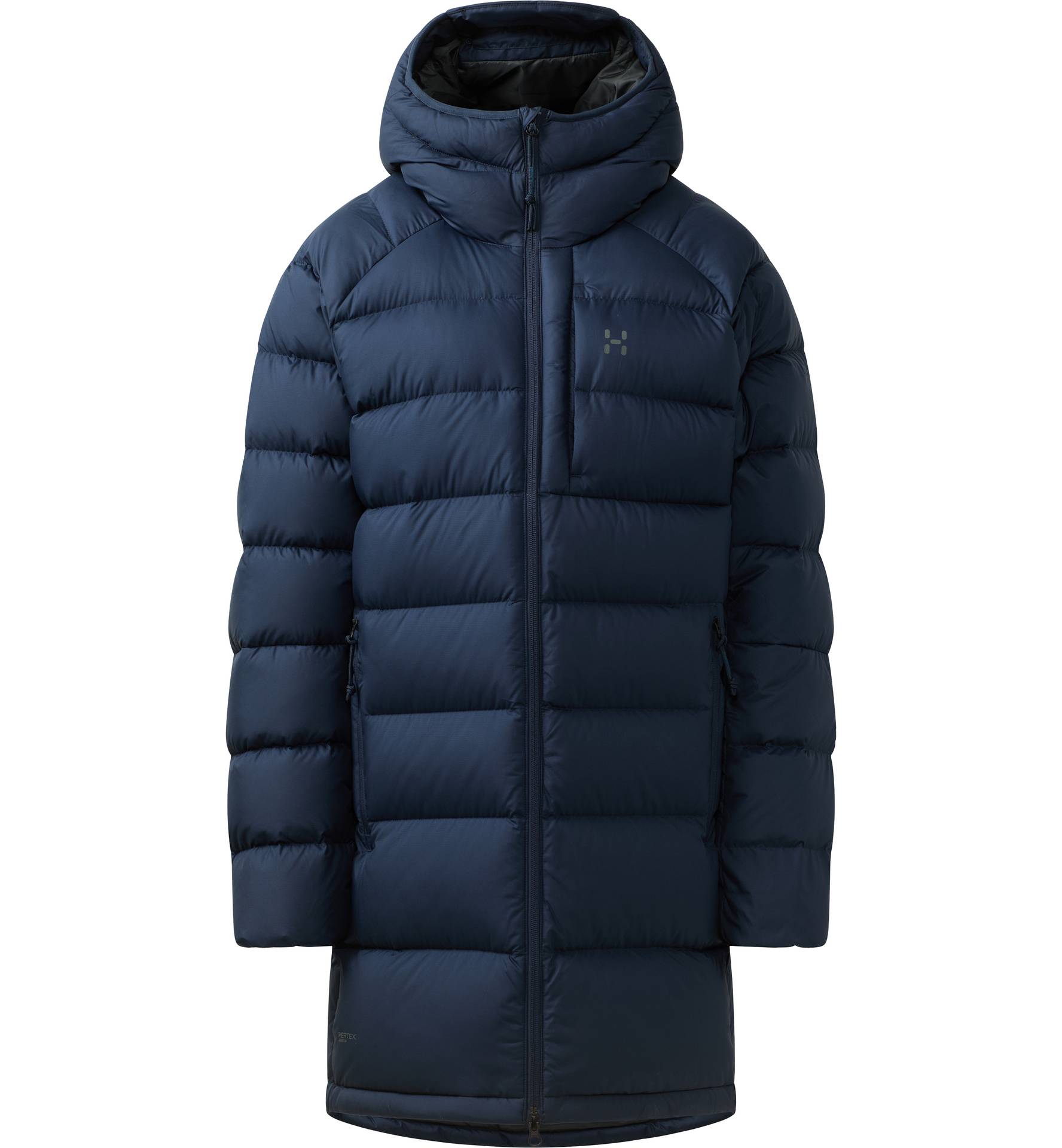 Rosson Down Parka Women Tarn Blue