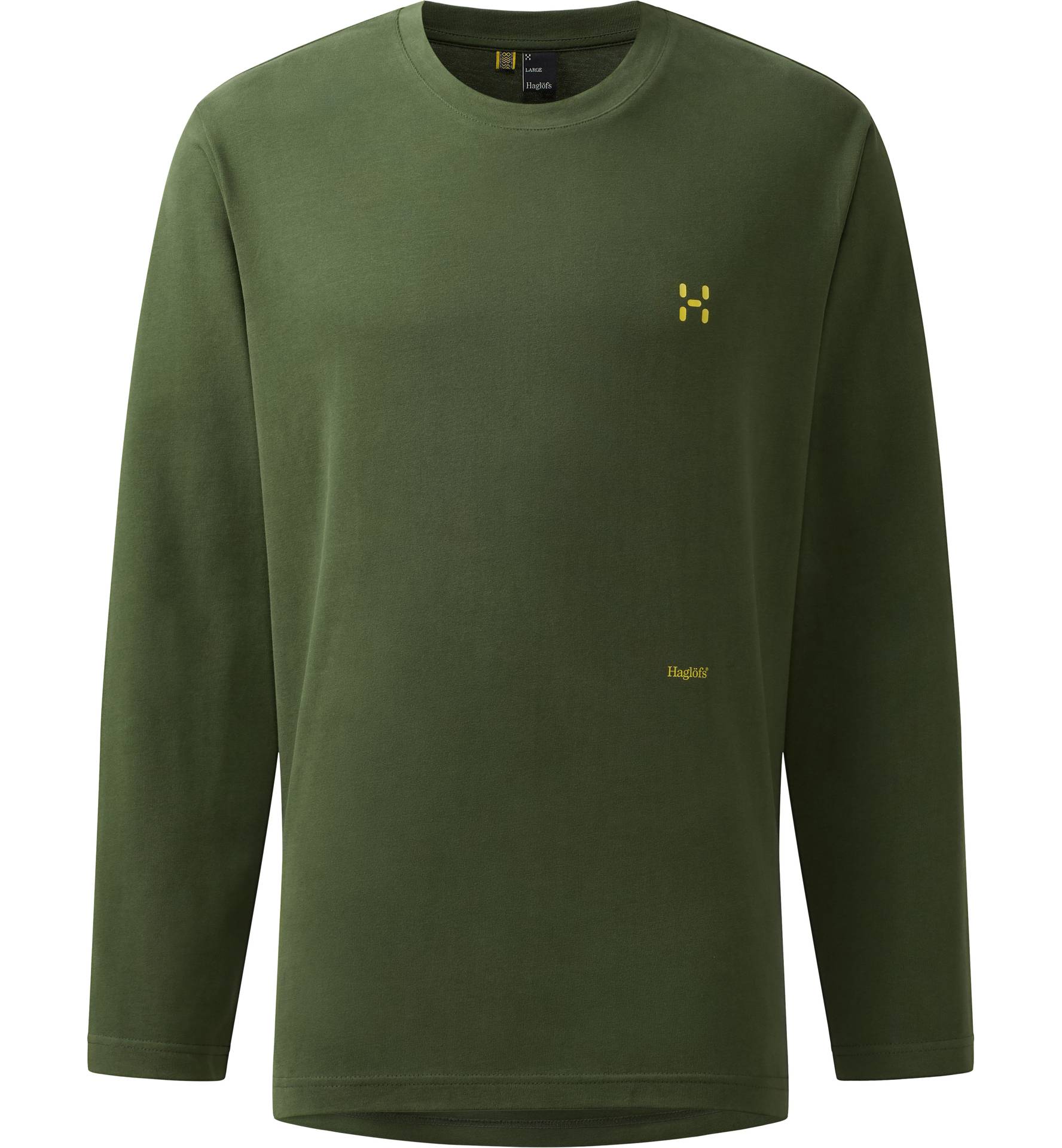 Brand LS Tee Men Seaweed Green