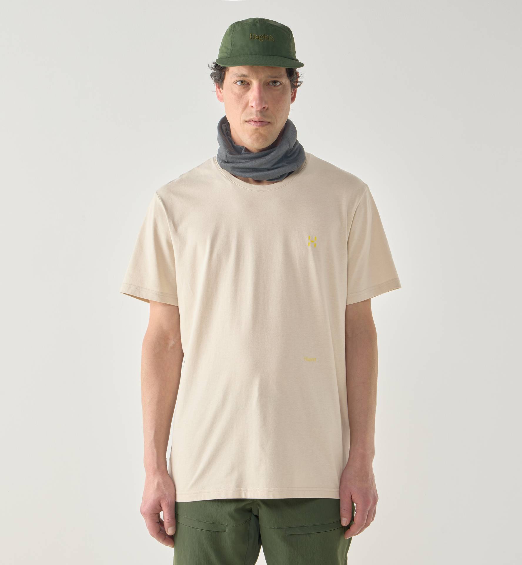 Brand Outsiders Tee Men Chalk Beige