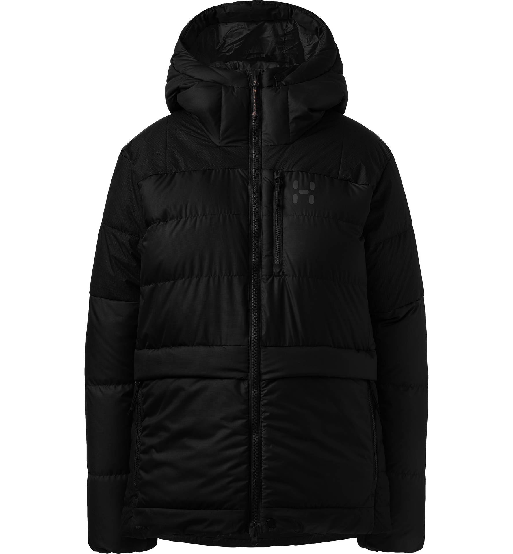 Riksgränsen Down 850 II Hood Women True Black