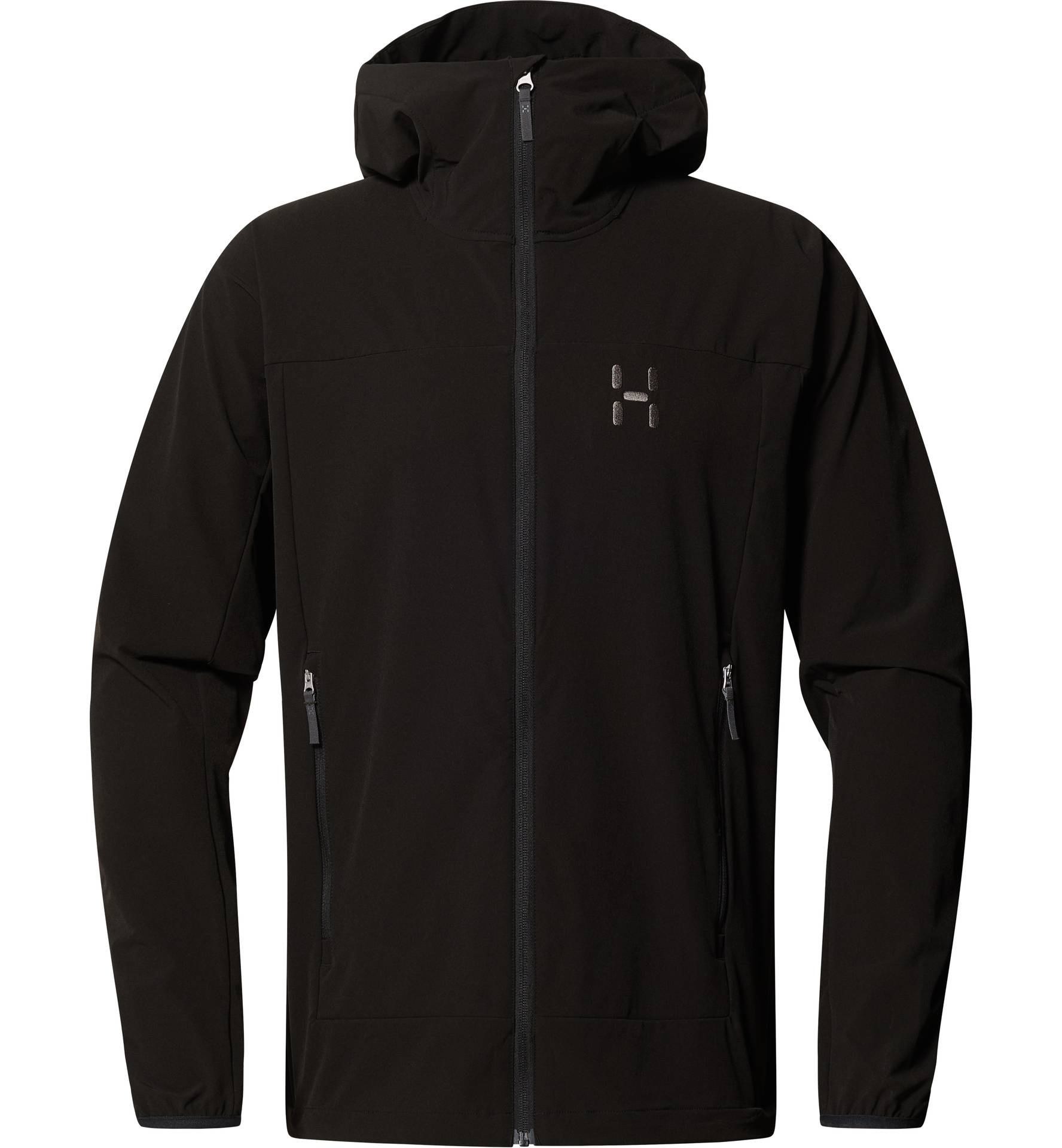 Rosson Softshell Hood Men True Black