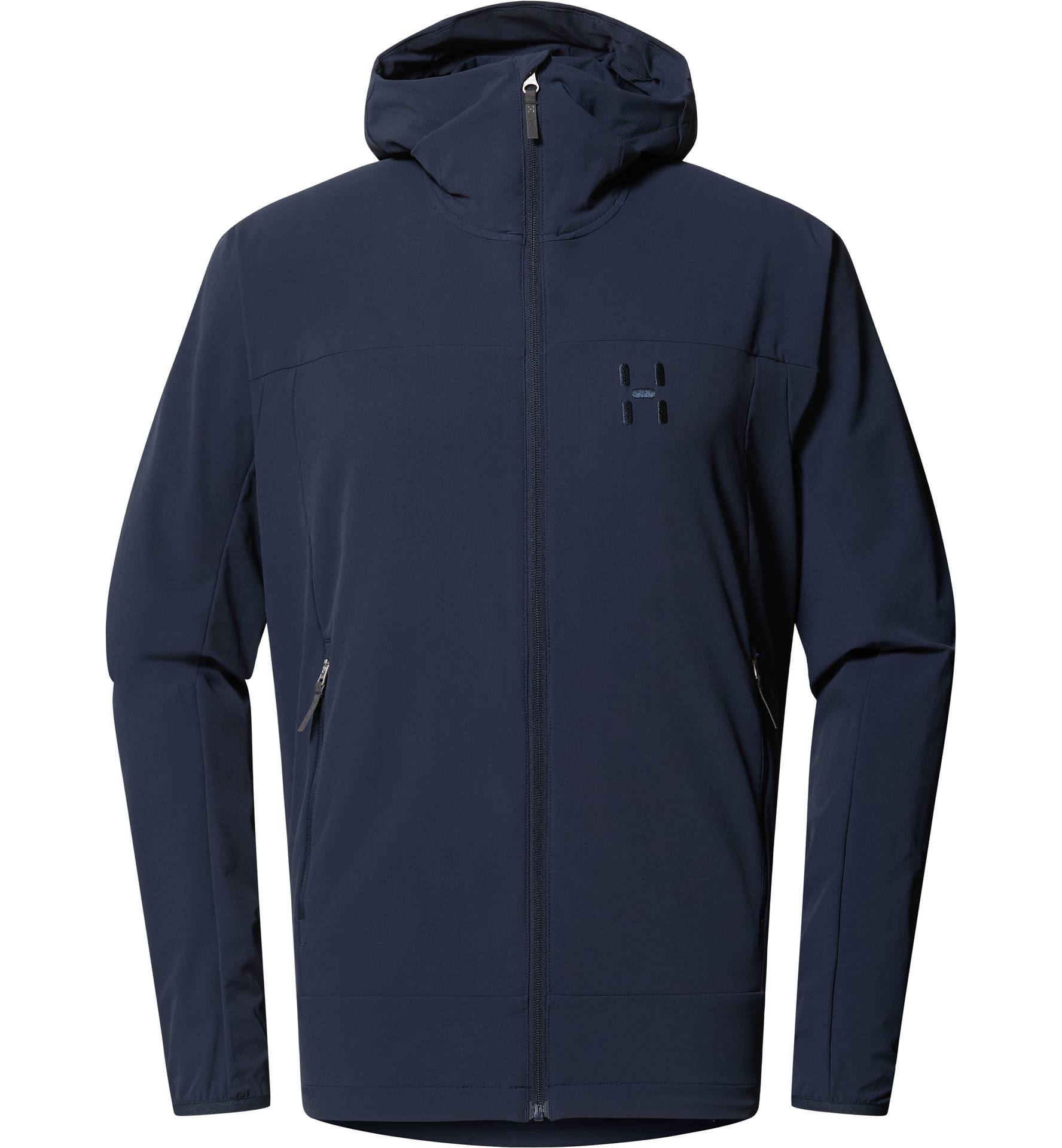 Rosson Softshell Hood Men Tarn Blue