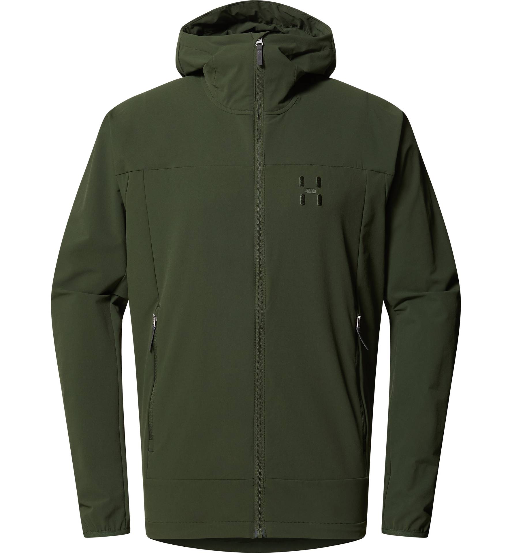 Rosson Softshell Hood Men Seaweed Green