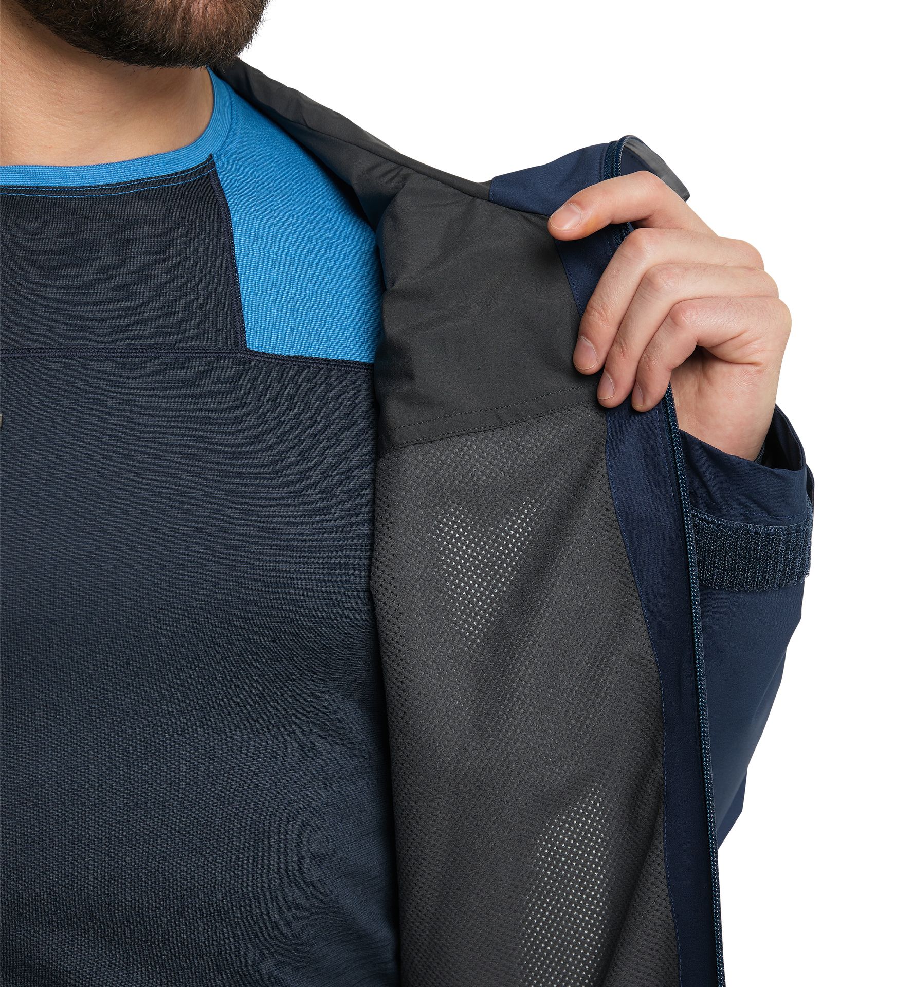 Lumi Jacket Men Tarn Blue