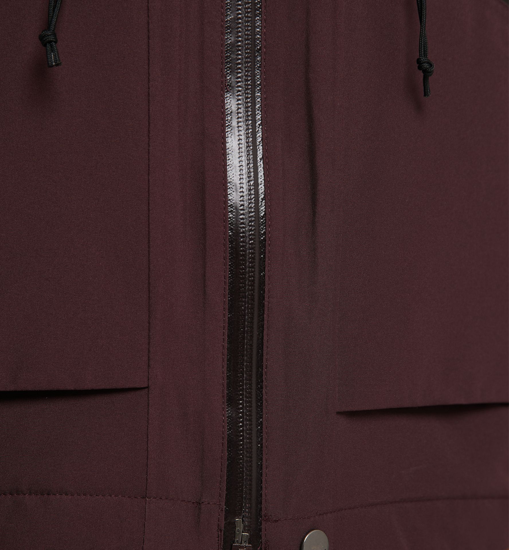 Lumi Insulated Parka Women Burgundy Brown