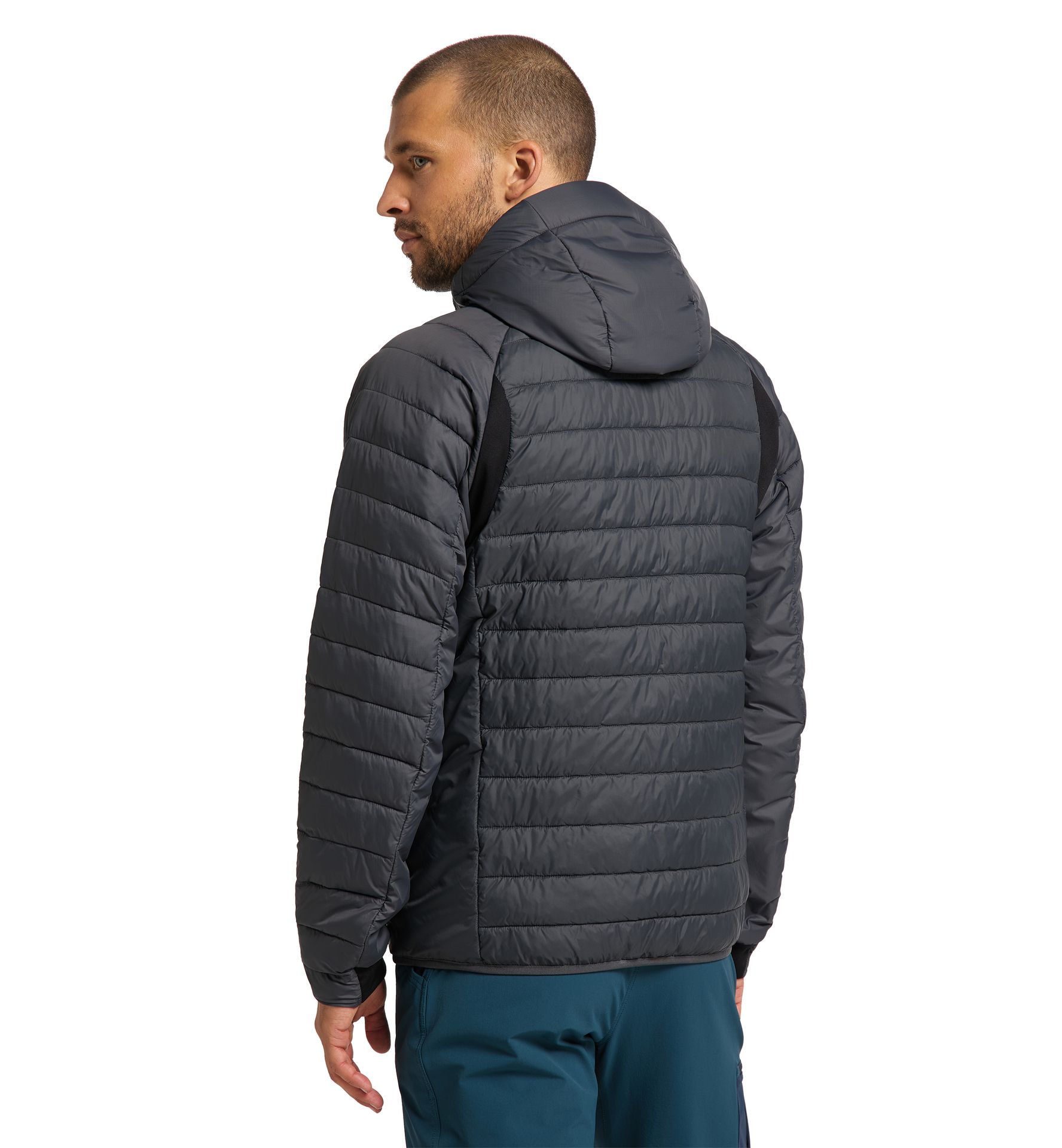 Spire Mimic Hood Men Magnetite