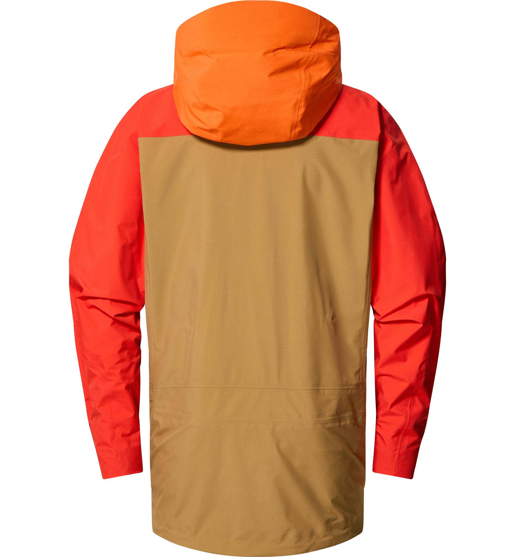 Vassi GTX Pro Jacket Men Cinnamon Brown/Habanero