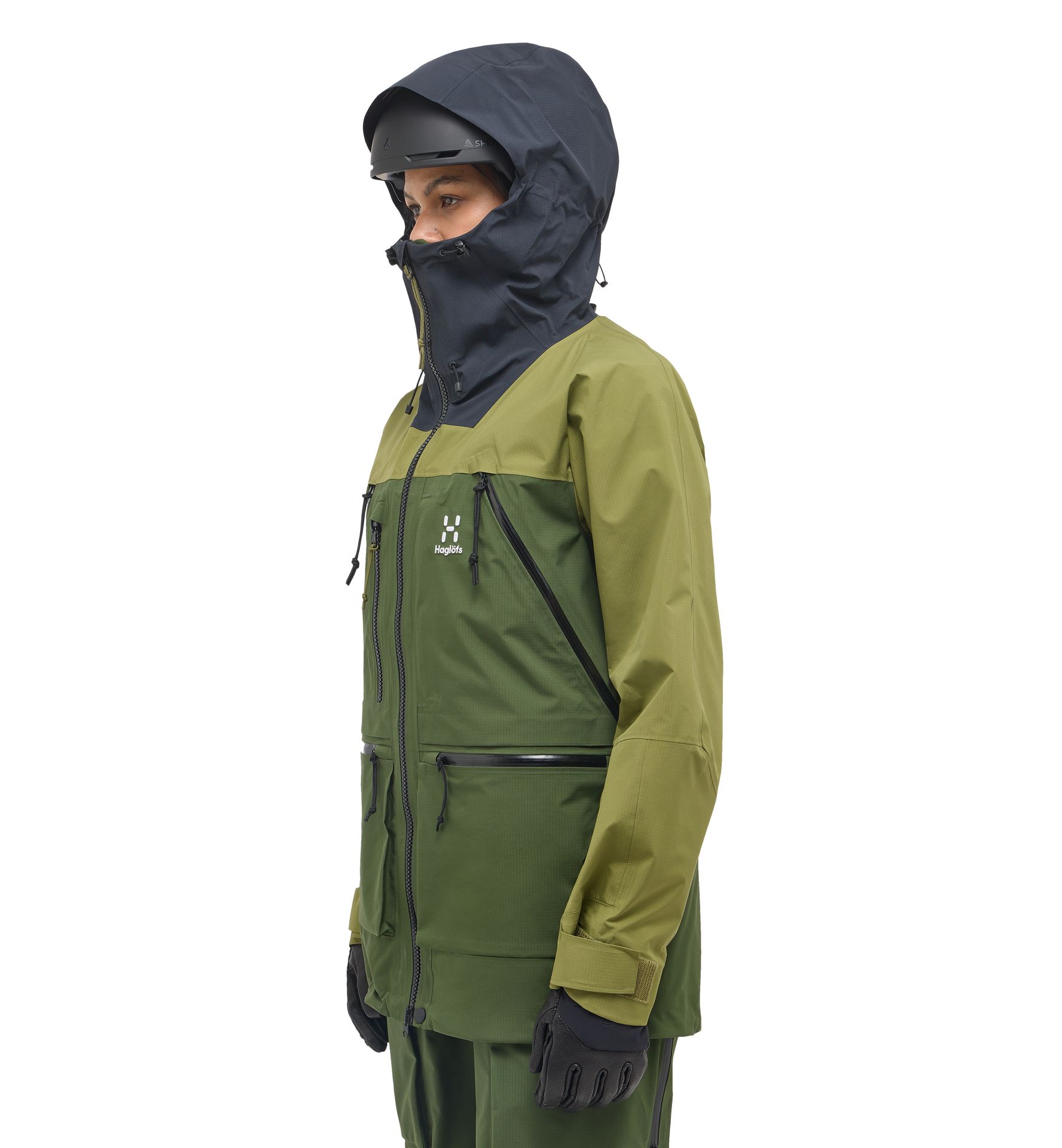 Vassi GTX Pro Jacket Women Seaweed Green/Olive Green