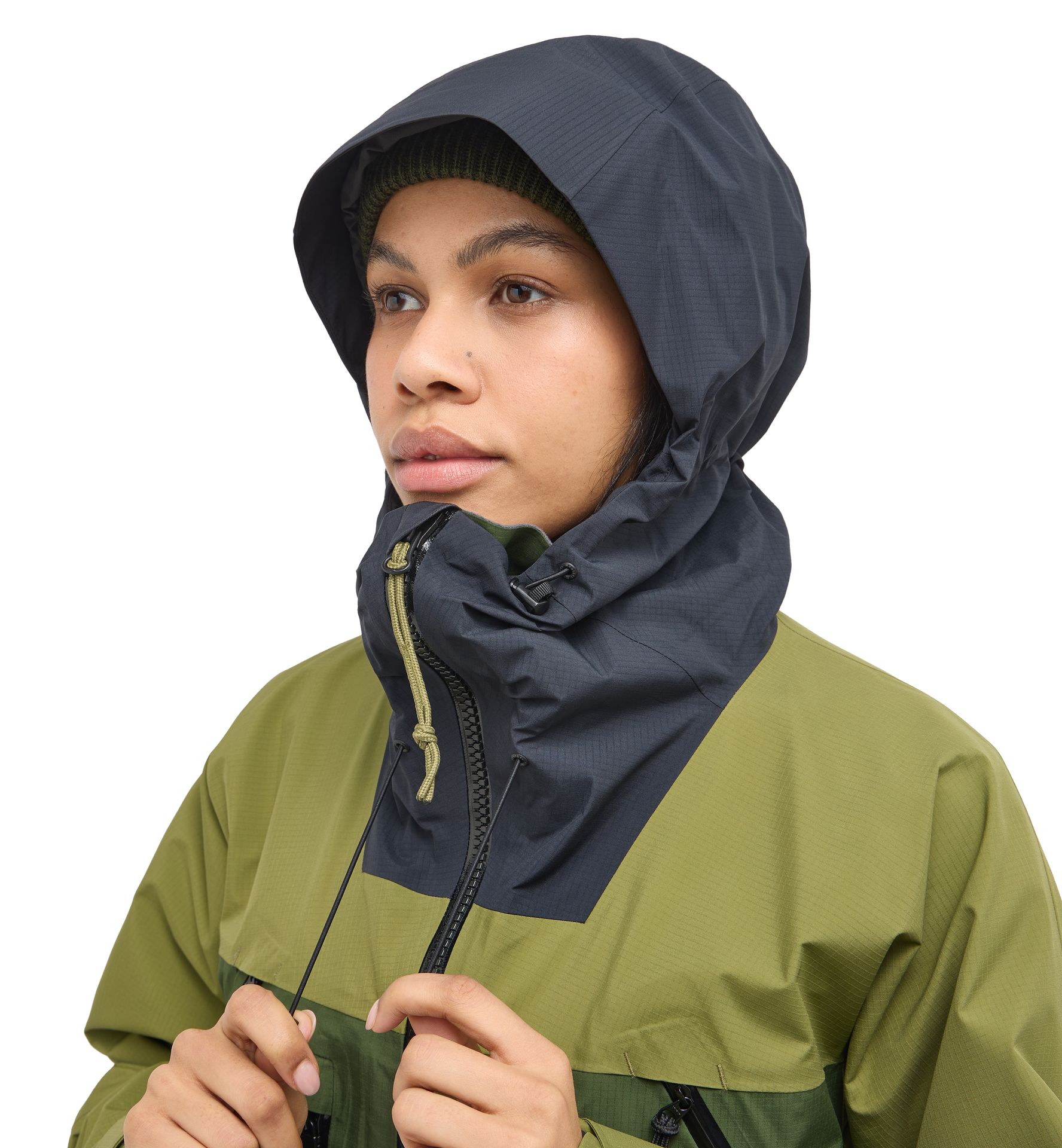 Vassi GTX Pro Jacket Women Seaweed Green/Olive Green