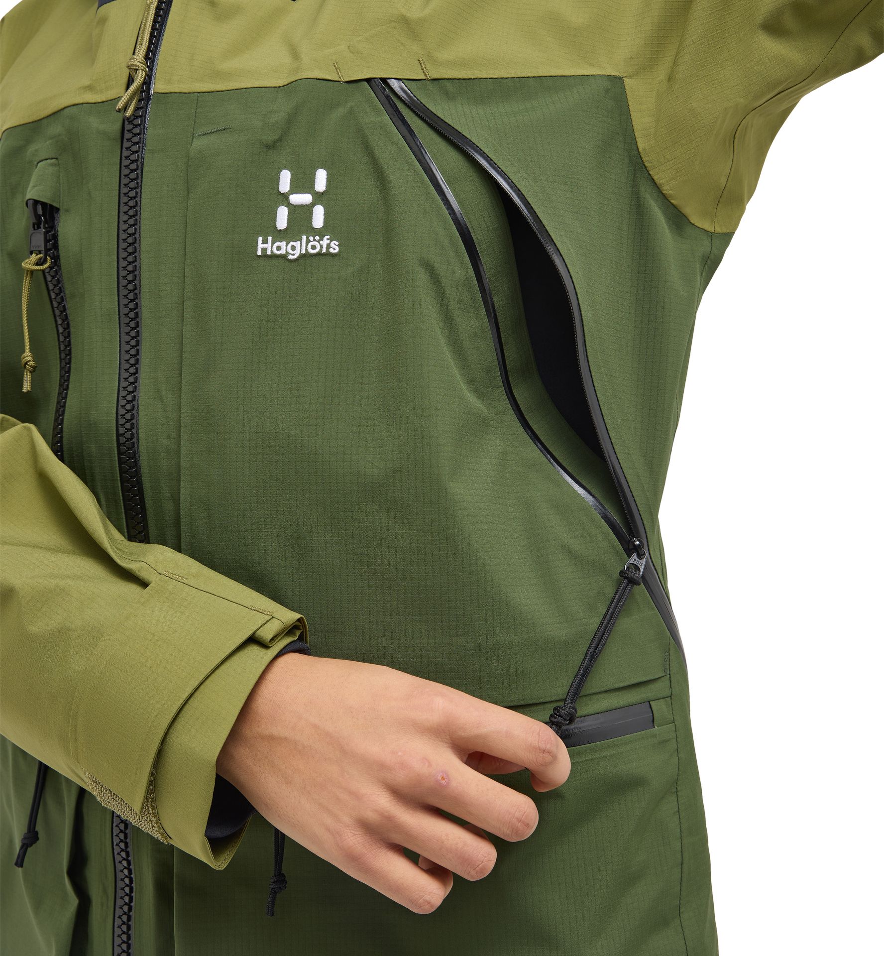 Vassi GTX Pro Jacket Women Seaweed Green/Olive Green