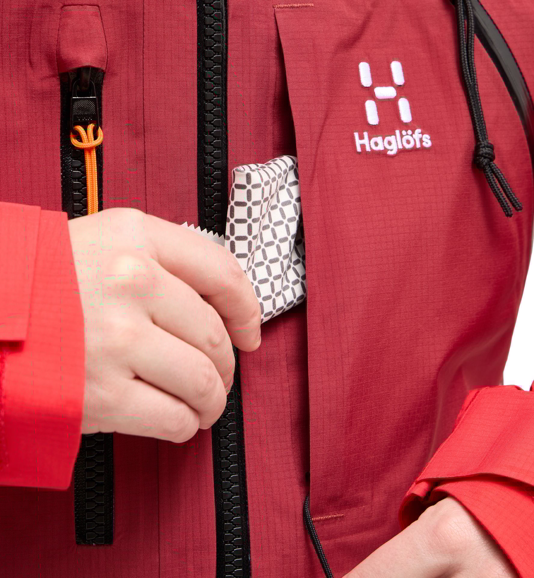 Vassi GTX Pro Jacket Women Carmine Red/Bright Red