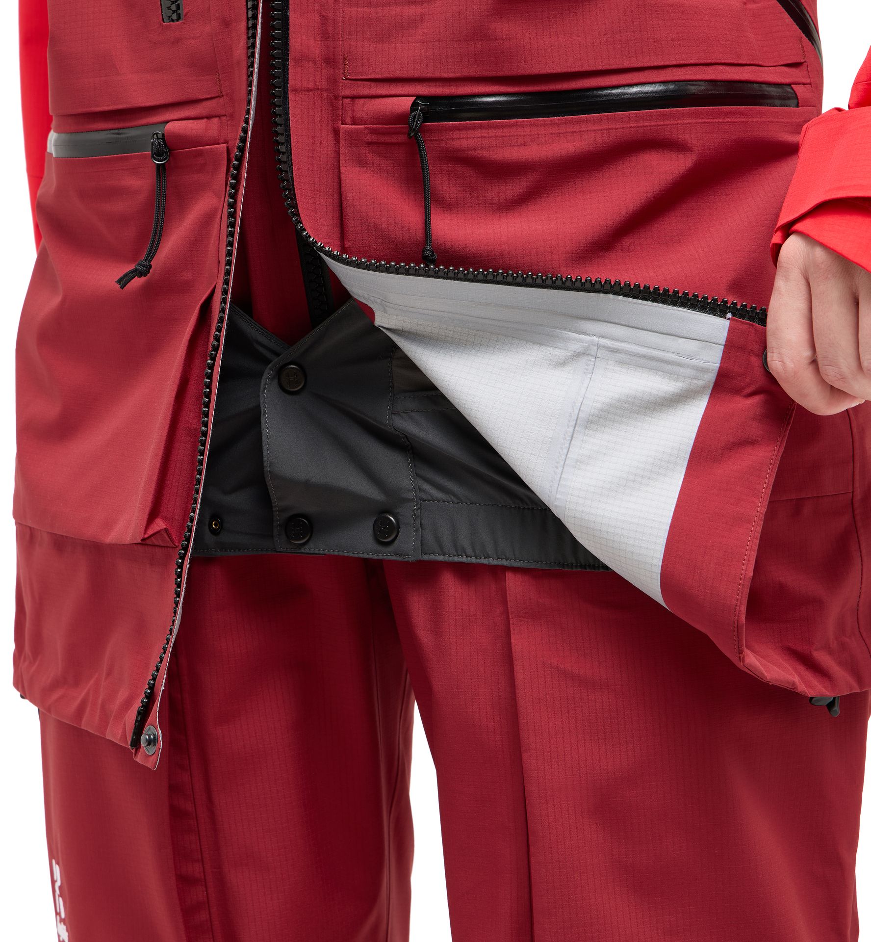 Vassi GTX Pro Jacket Women Carmine Red/Bright Red