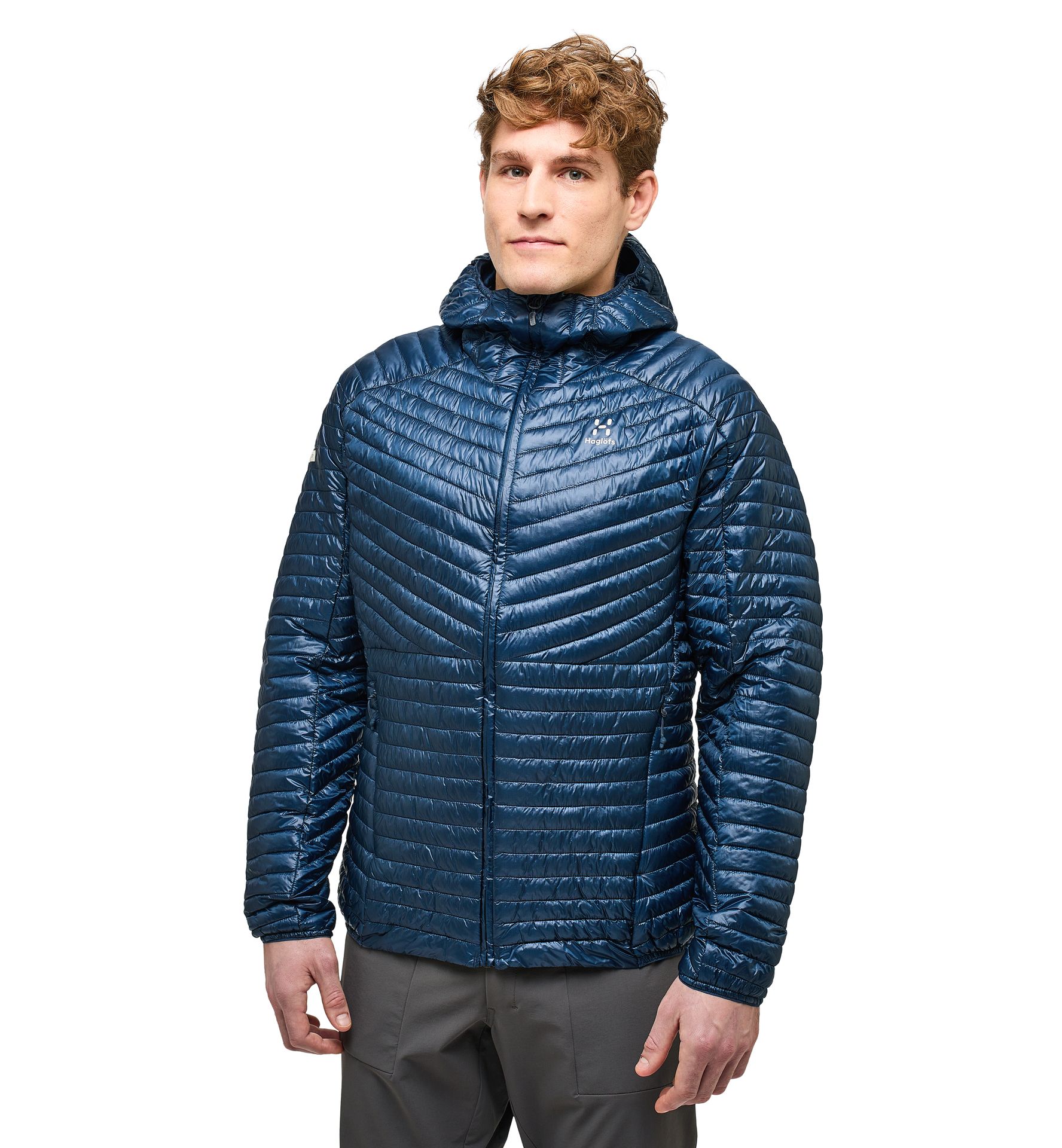 L.I.M Mimic Hood Men Tarn Blue