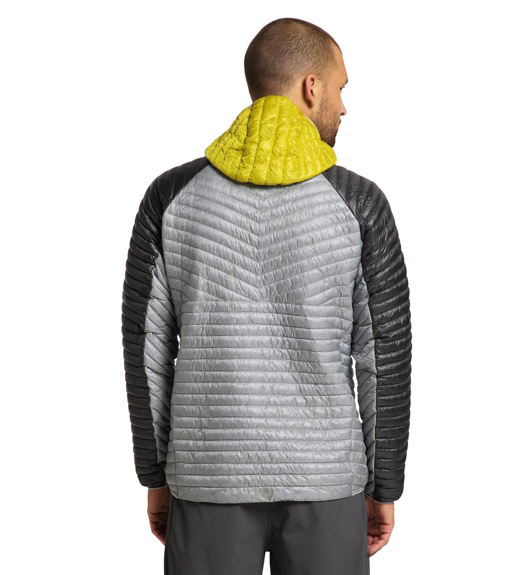 L.I.M Mimic Hood Men Stone Grey/Magnetite